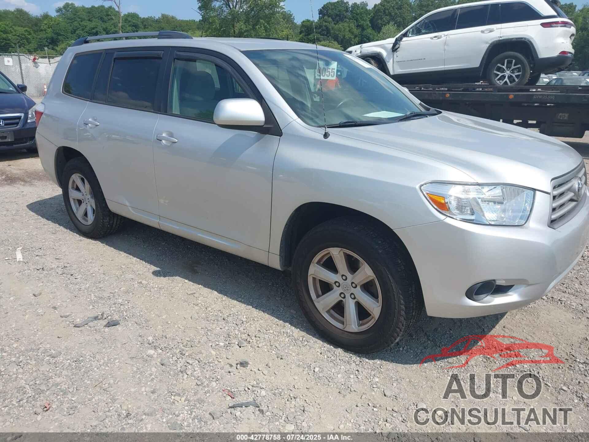 TOYOTA HIGHLANDER 2010 - 5TDBK3EH1AS015964