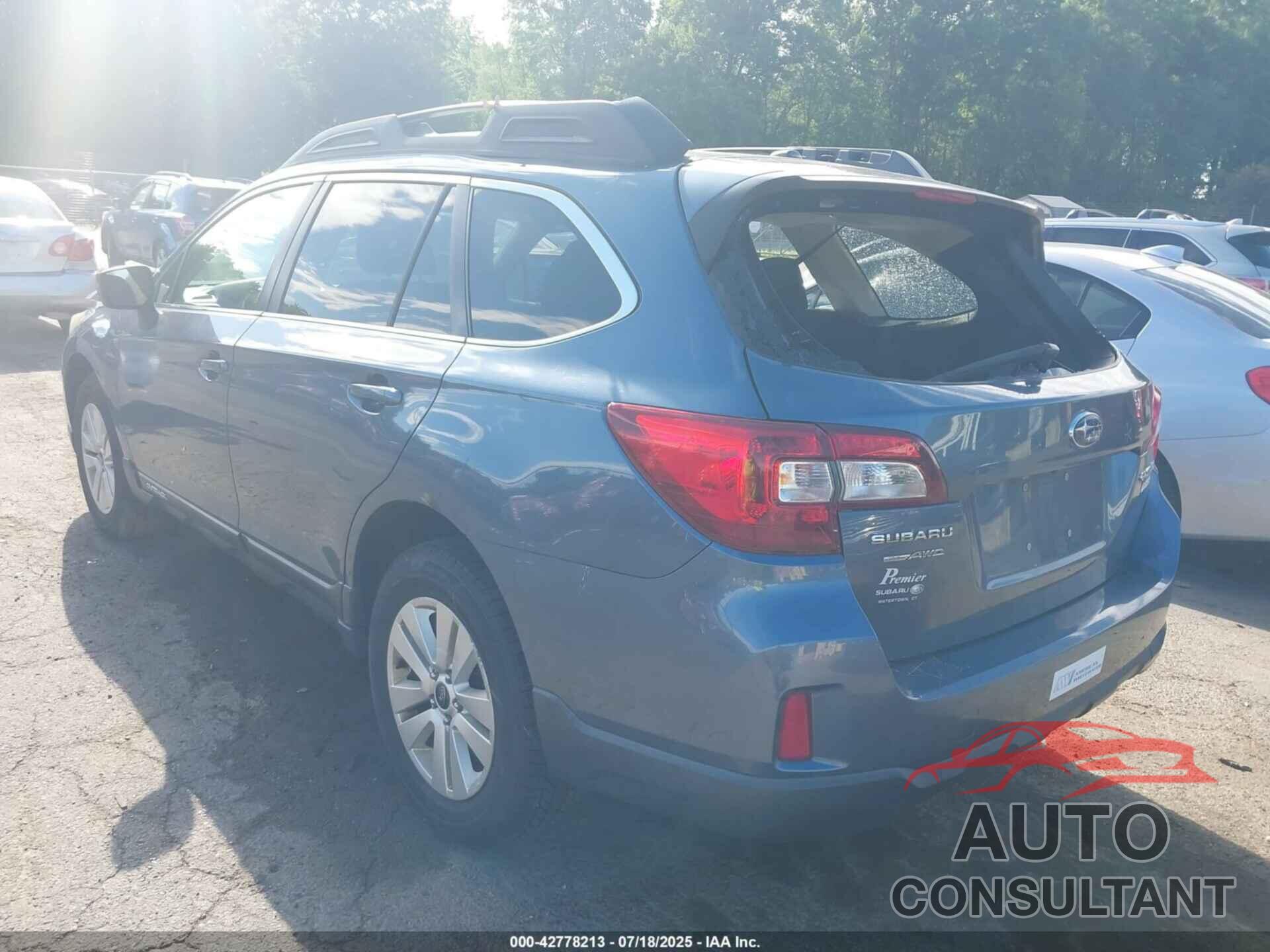 SUBARU OUTBACK 2015 - 4S4BSACC4F3319614