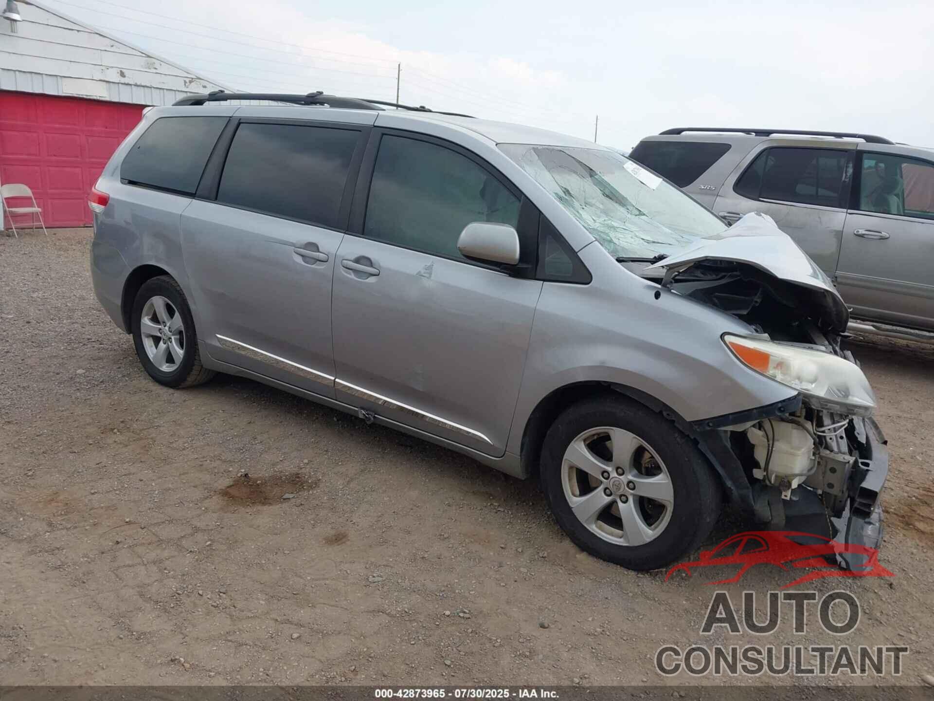 TOYOTA SIENNA 2012 - 5TDKK3DC4CS179167