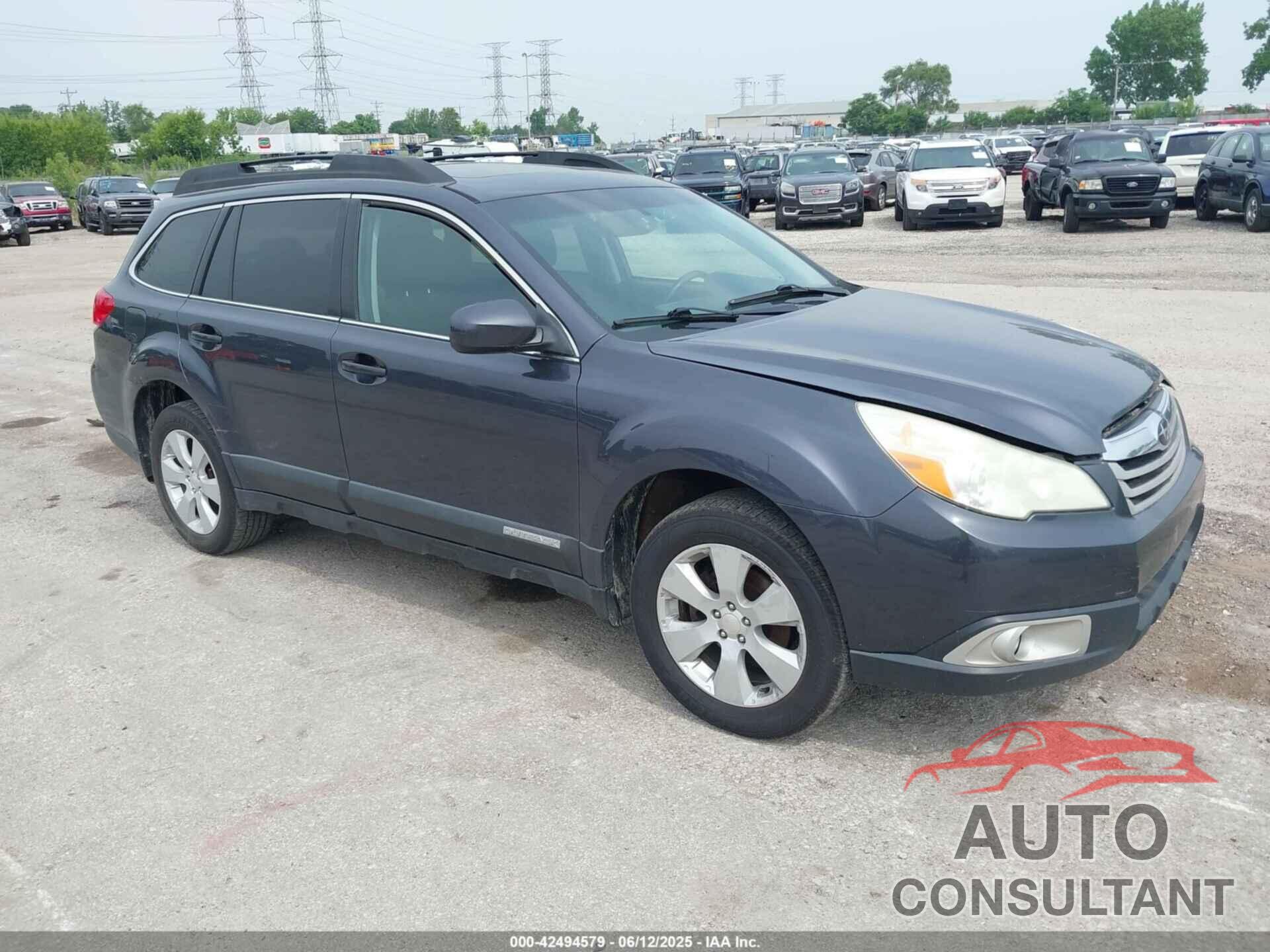 SUBARU OUTBACK 2011 - 4S4BRCGC8B3328733