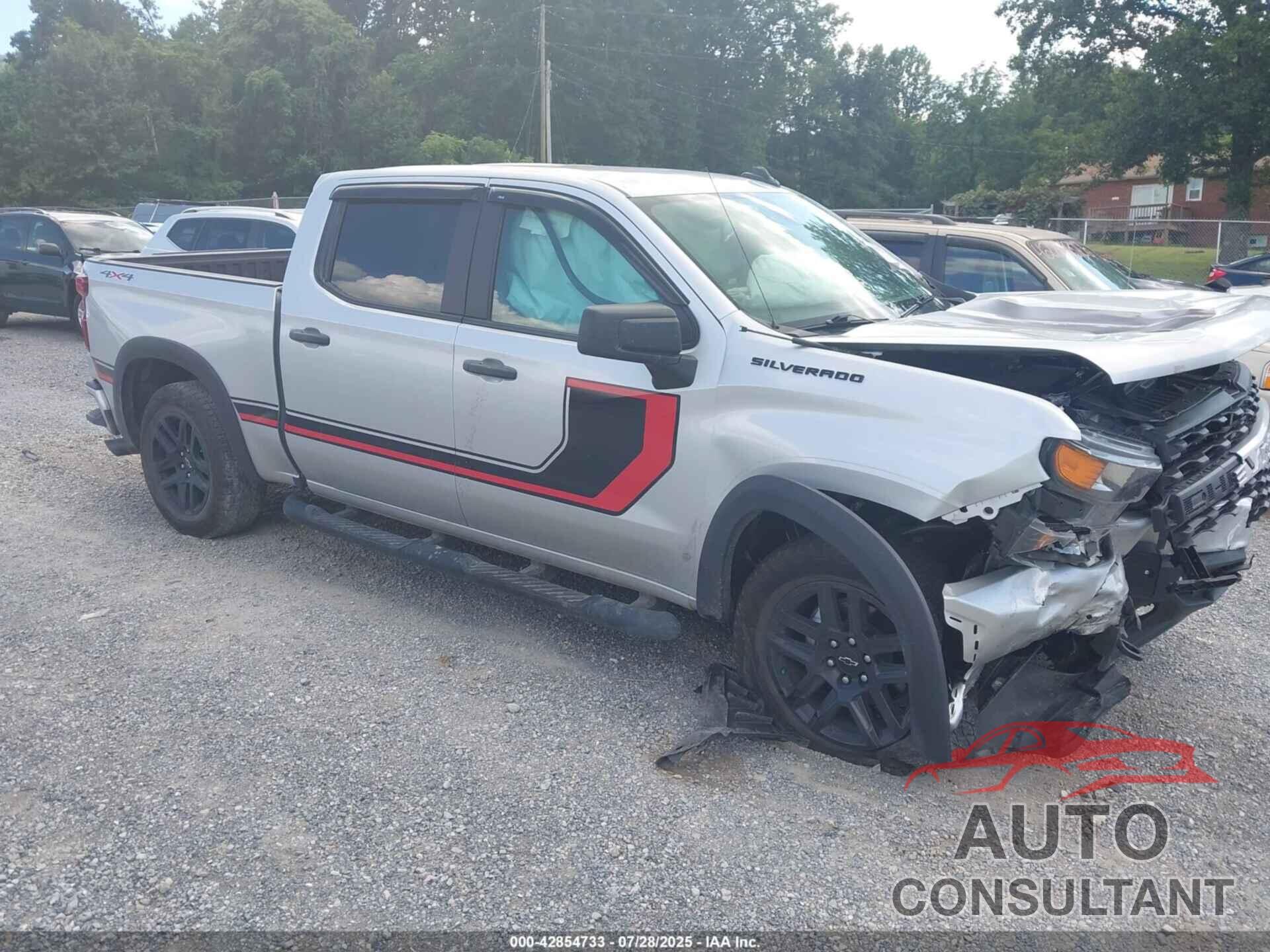 CHEVROLET SILVERADO 1500 LTD 2022 - 1GCPYBEK1NZ163577