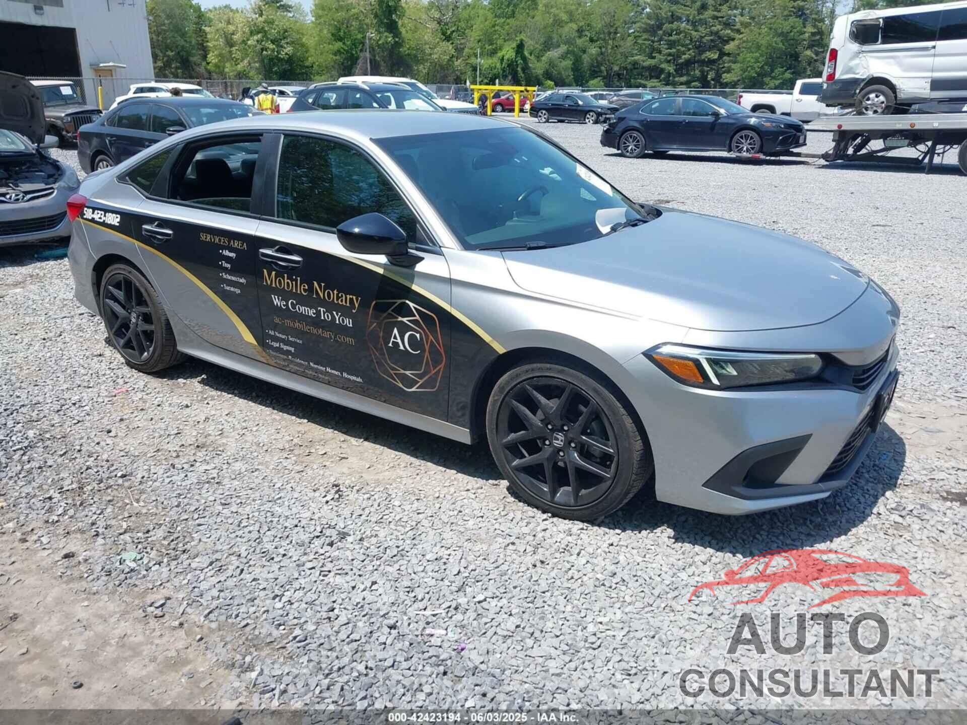 HONDA CIVIC 2023 - 2HGFE2F57PH527406