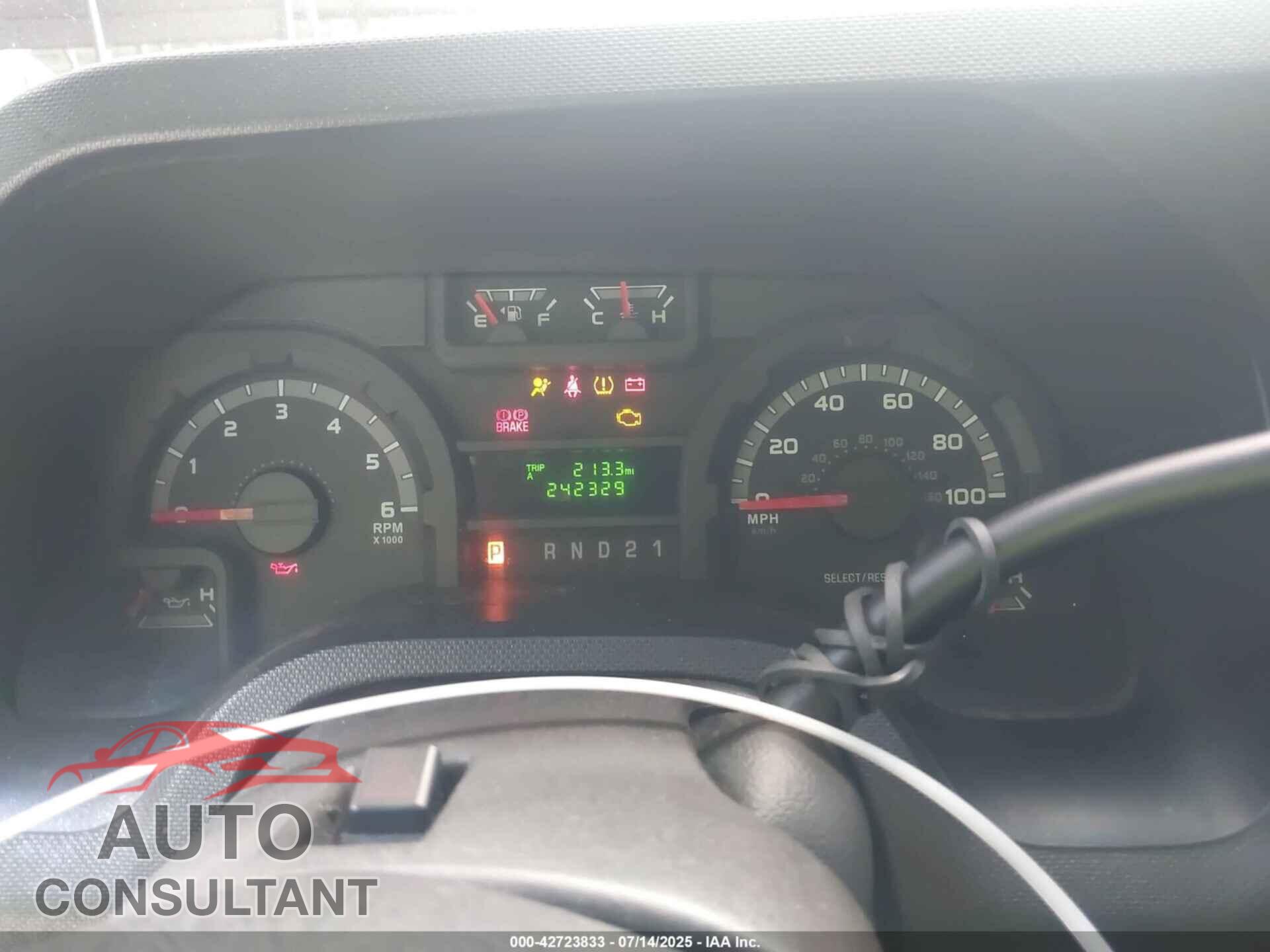 FORD E-150 2009 - 1FTNE14W39DA57097