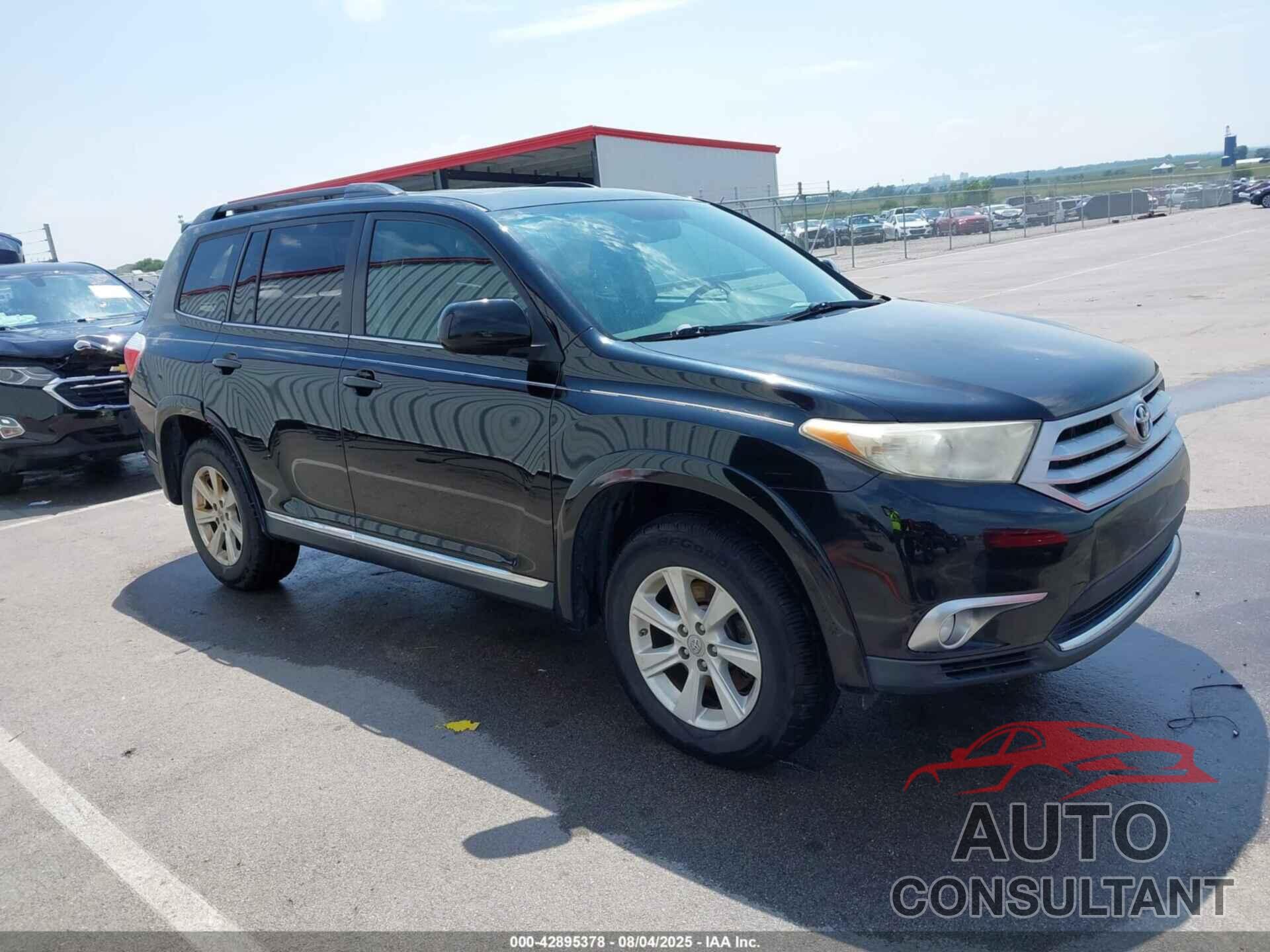 TOYOTA HIGHLANDER 2011 - 5TDZK3EH0BS045117