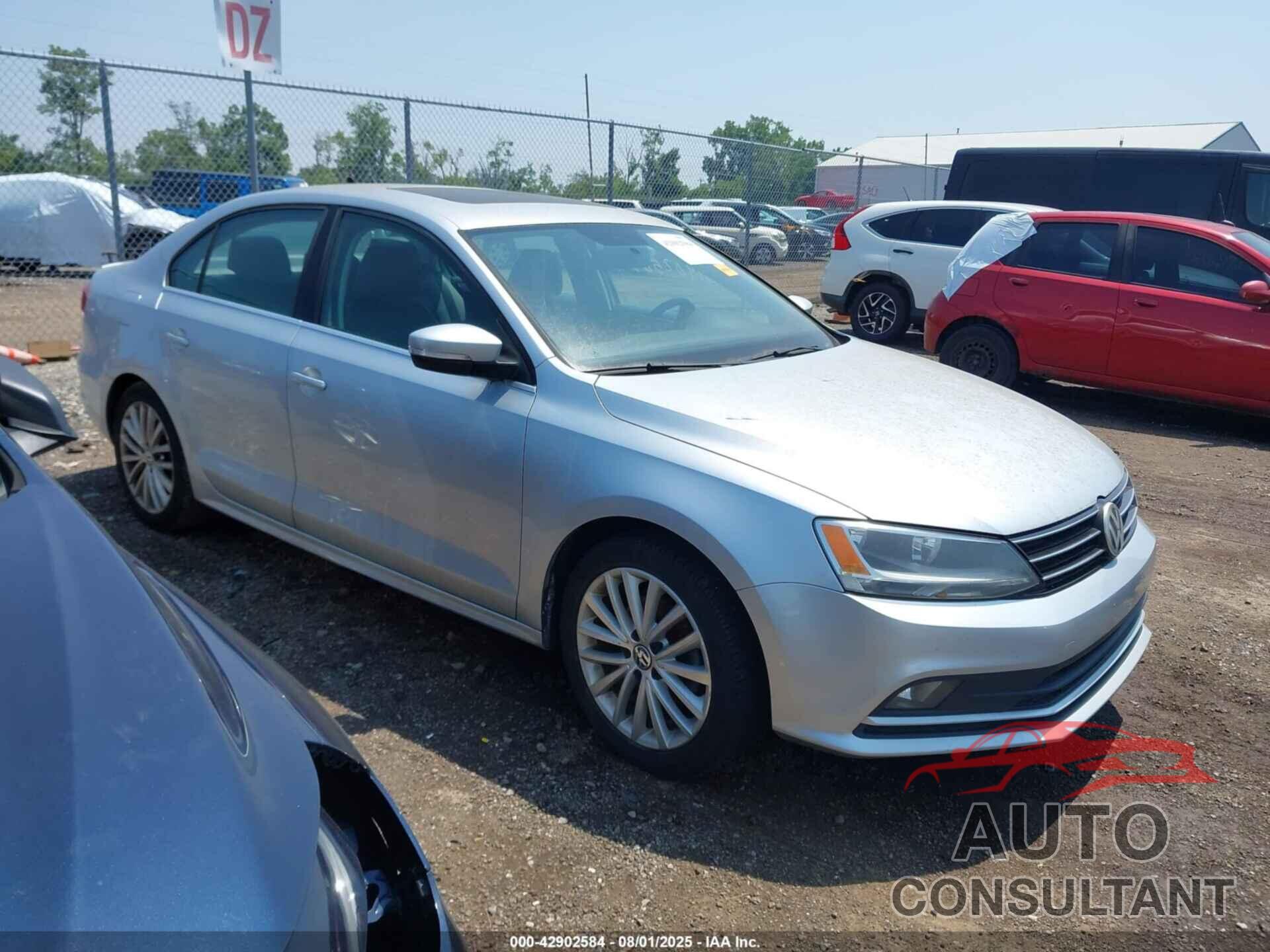 VOLKSWAGEN JETTA 2015 - 3VWD17AJXFM241291