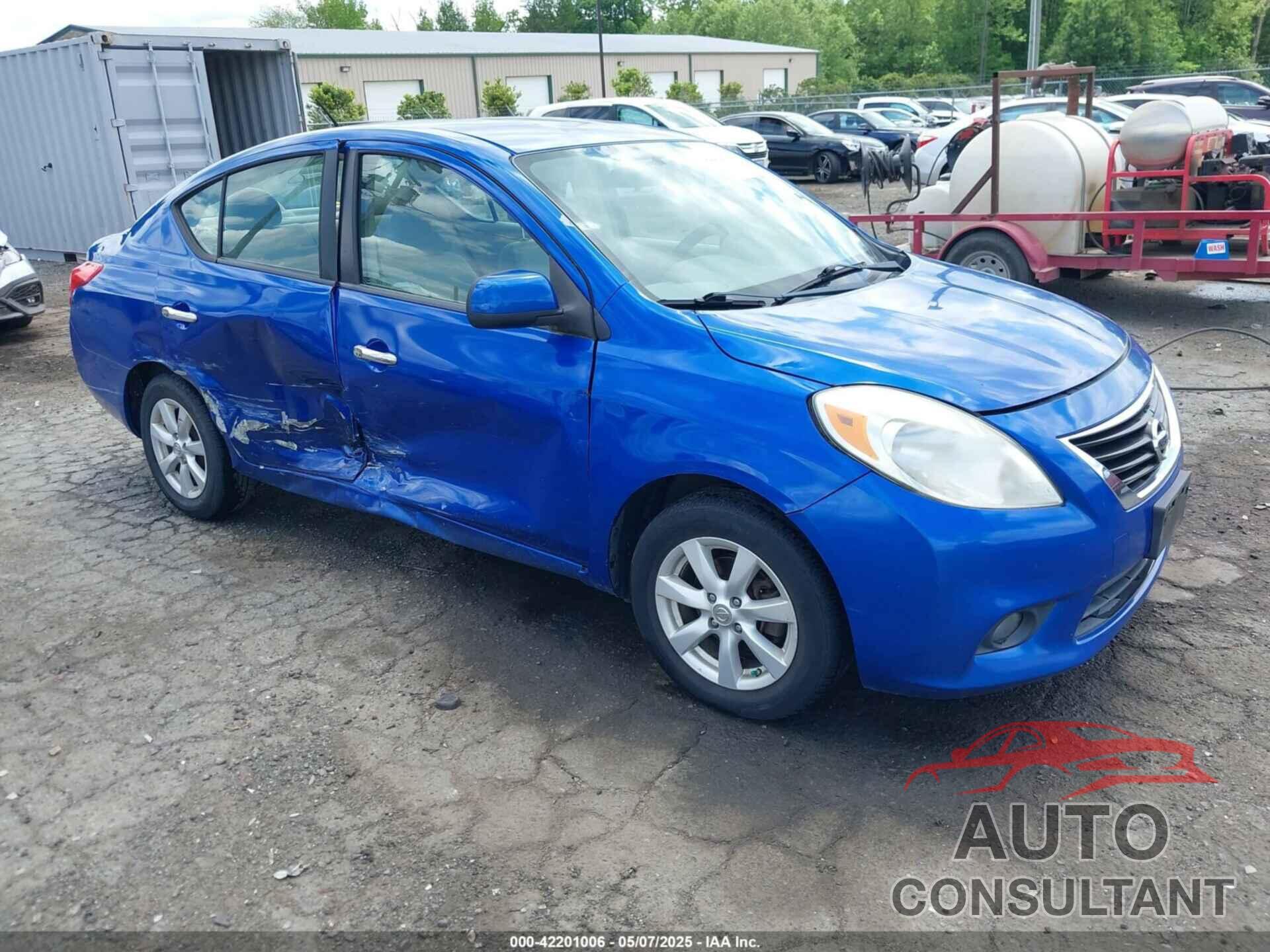 NISSAN VERSA 2012 - 3N1CN7AP3CL811627