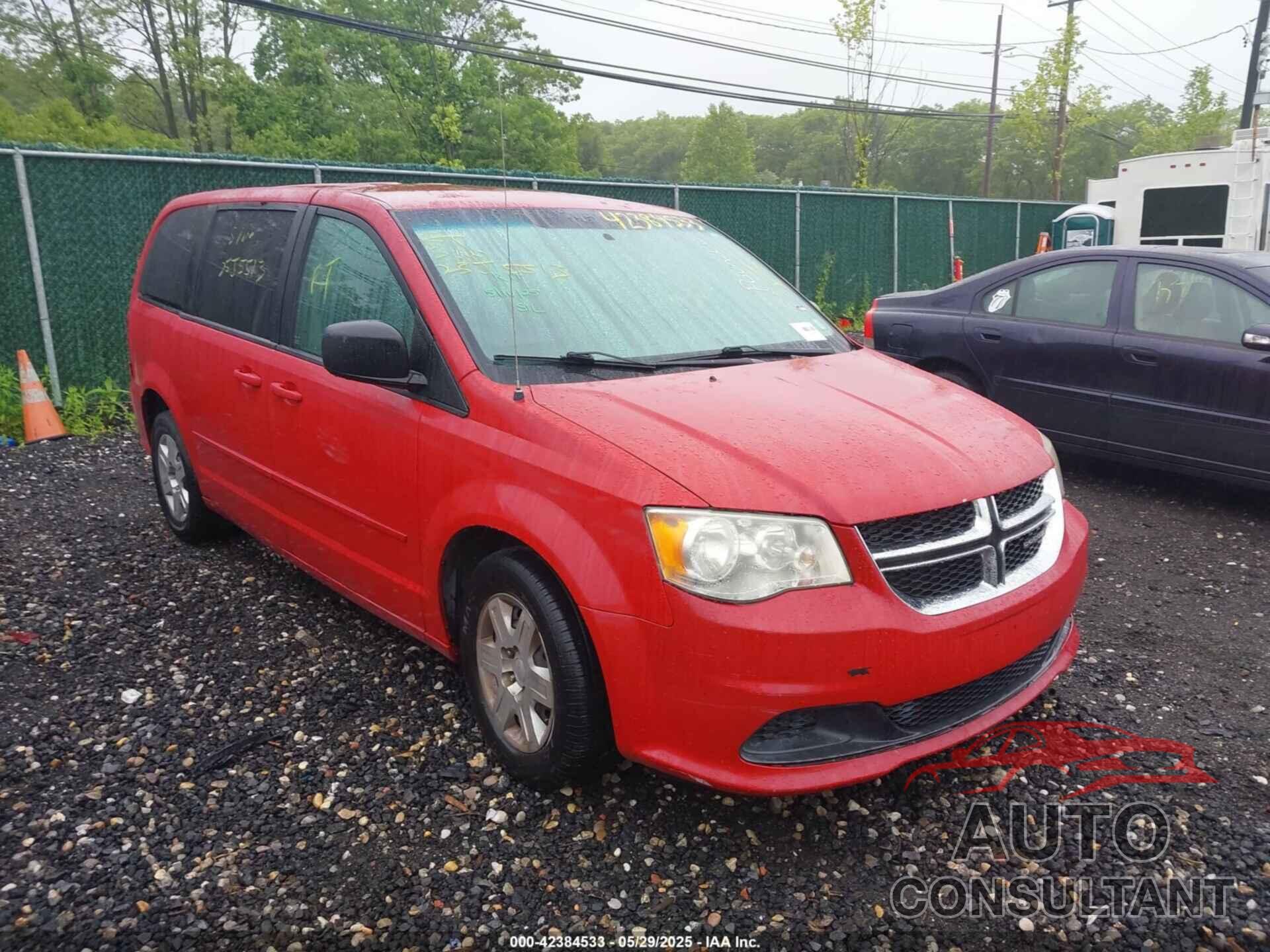DODGE GRAND CARAVAN 2012 - 2C4RDGBG7CR402607