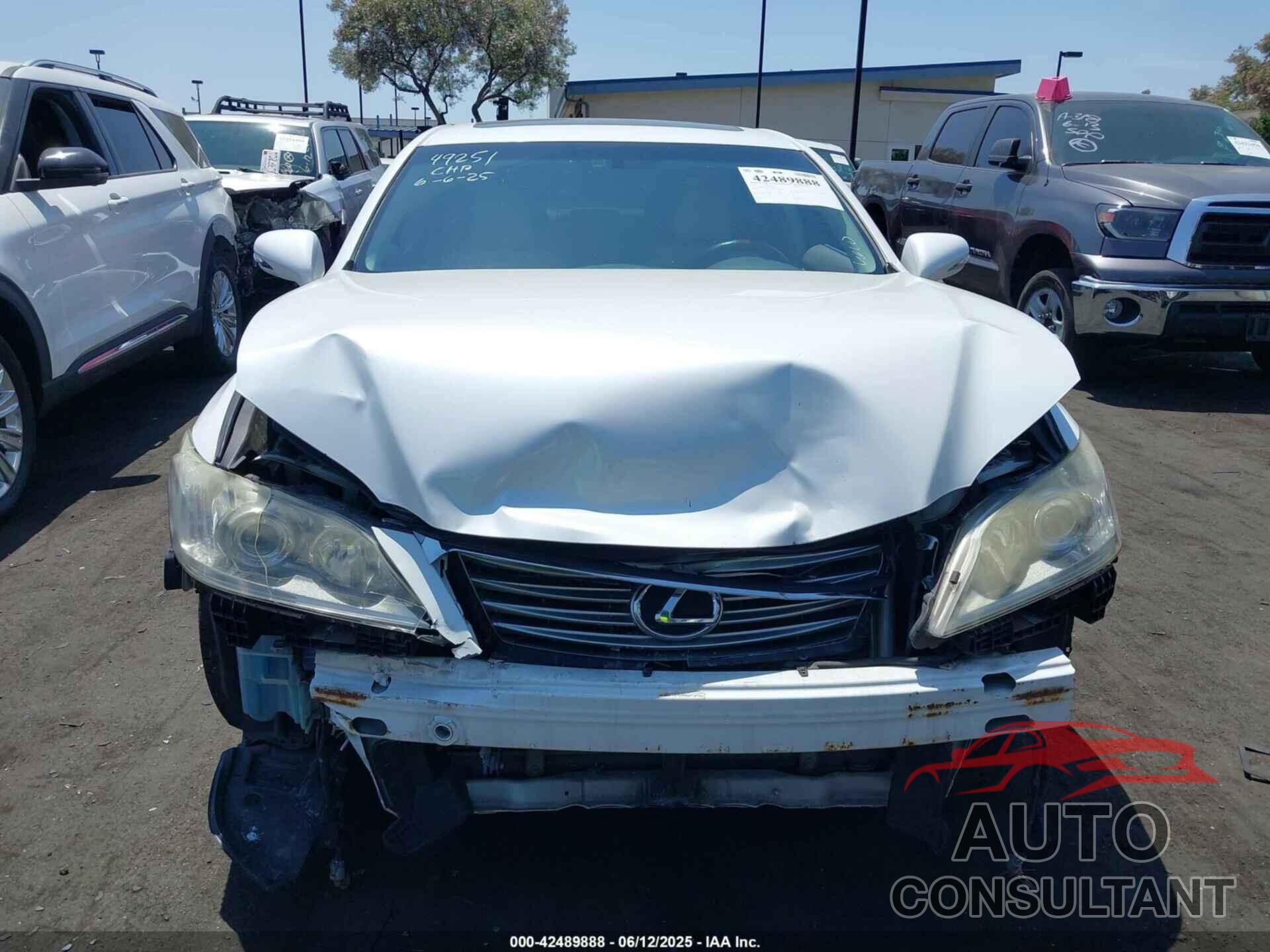LEXUS ES 350 2010 - JTHBK1EG5A2381850