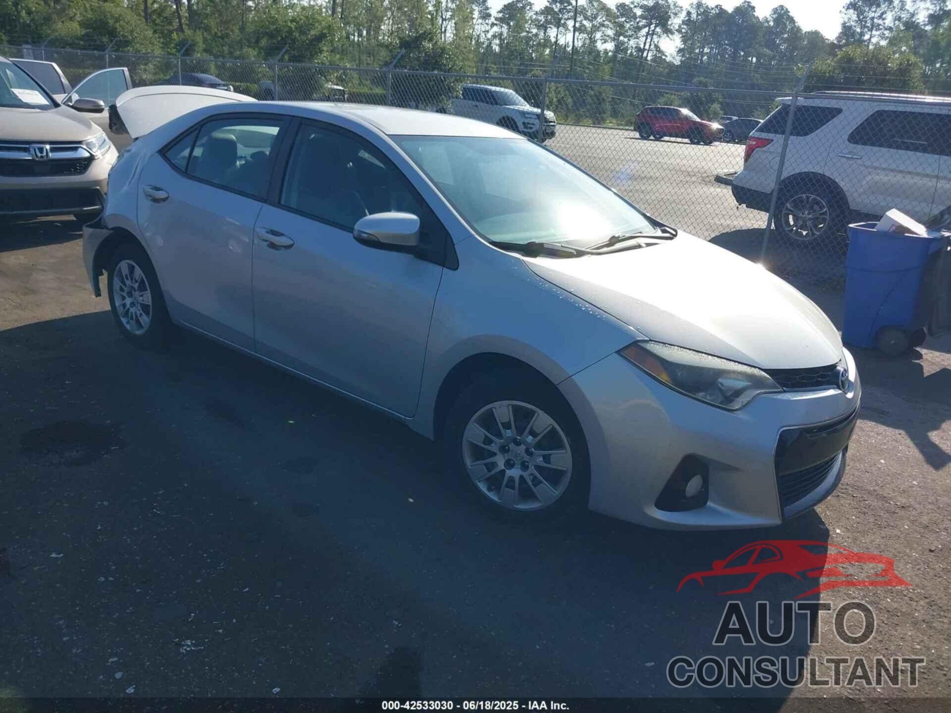 TOYOTA COROLLA 2014 - 2T1BURHE1EC115169