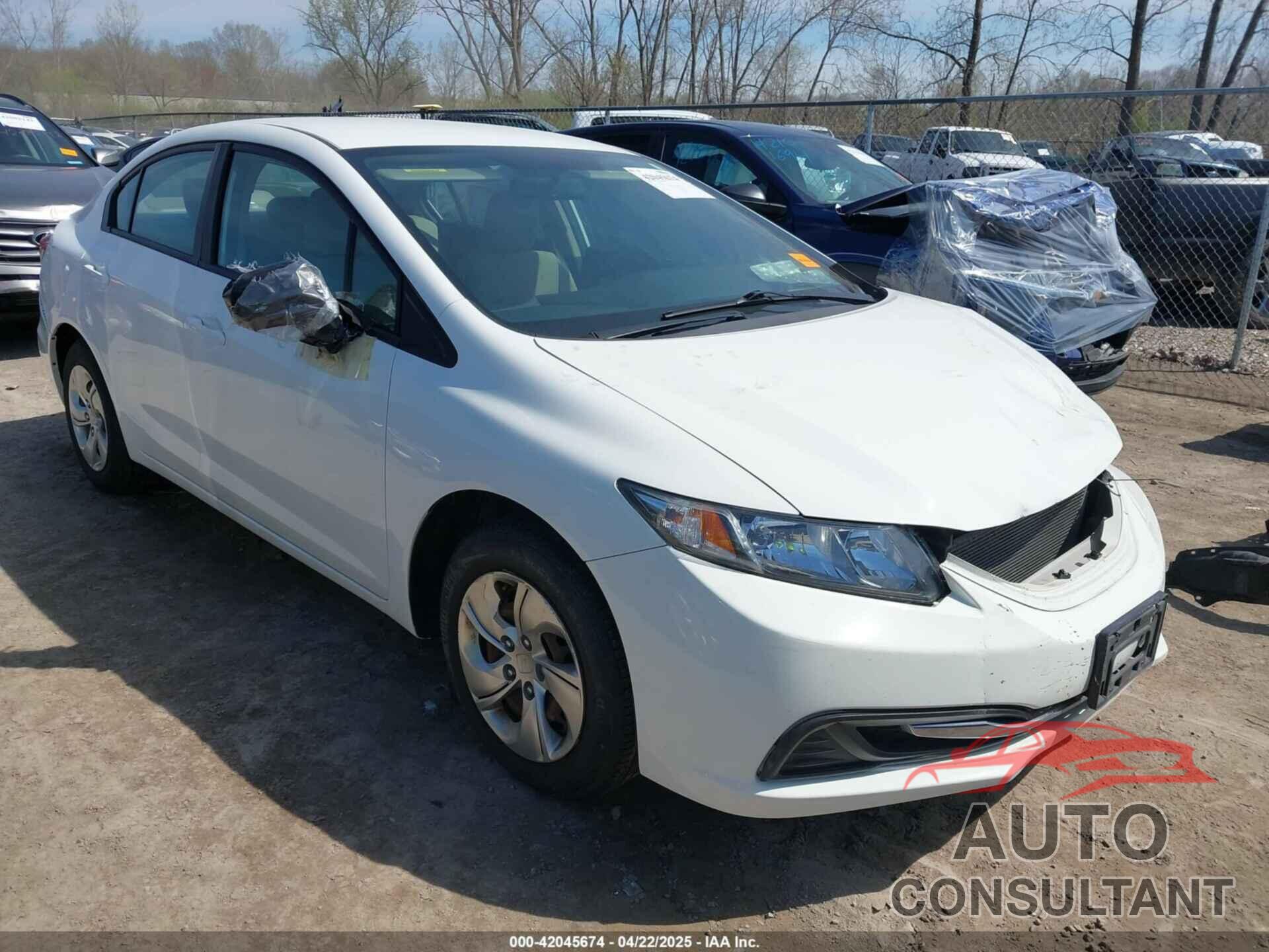 HONDA CIVIC 2015 - 19XFB2F50FE238935