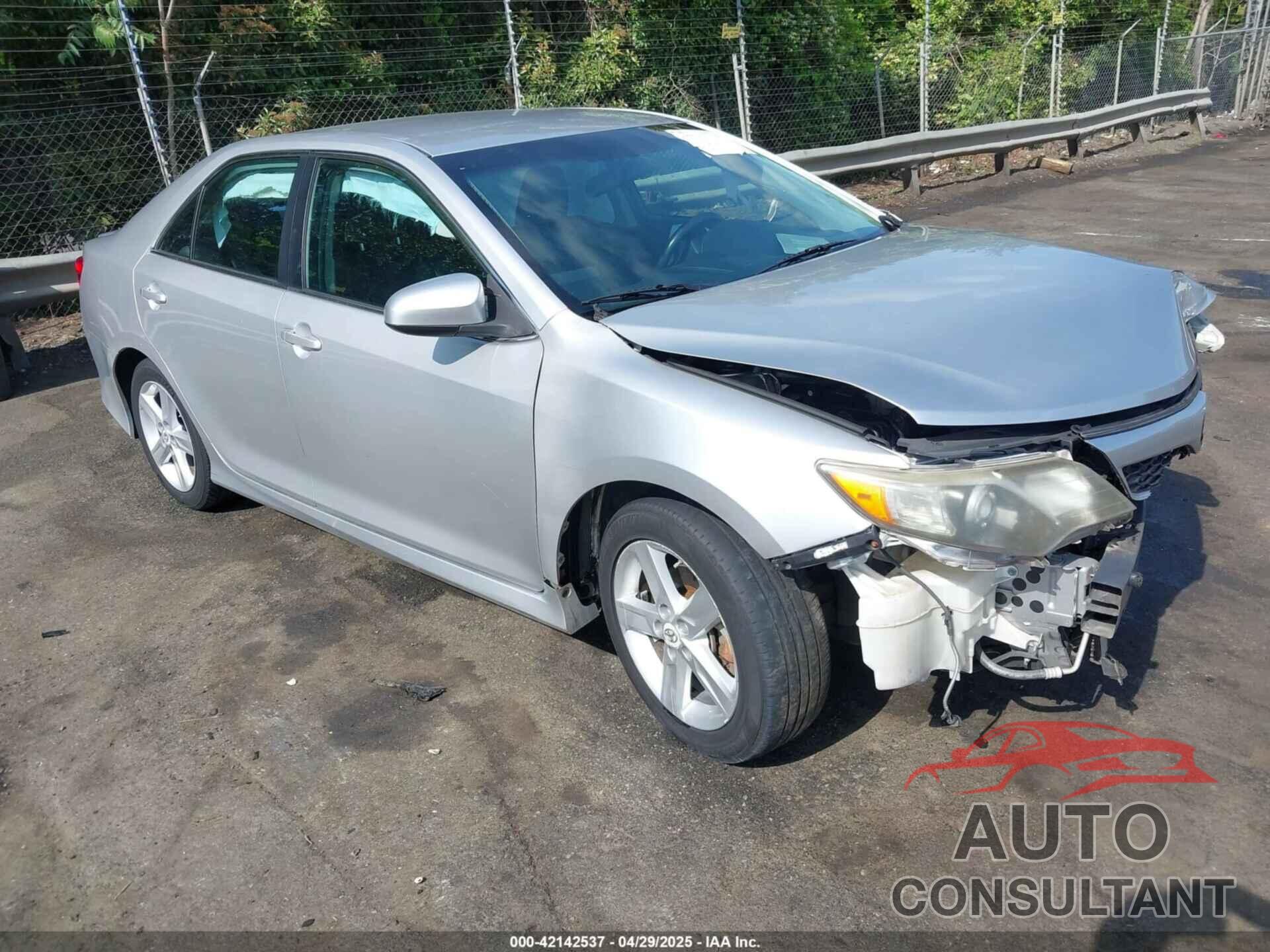 TOYOTA CAMRY 2012 - 4T1BF1FK5CU112534