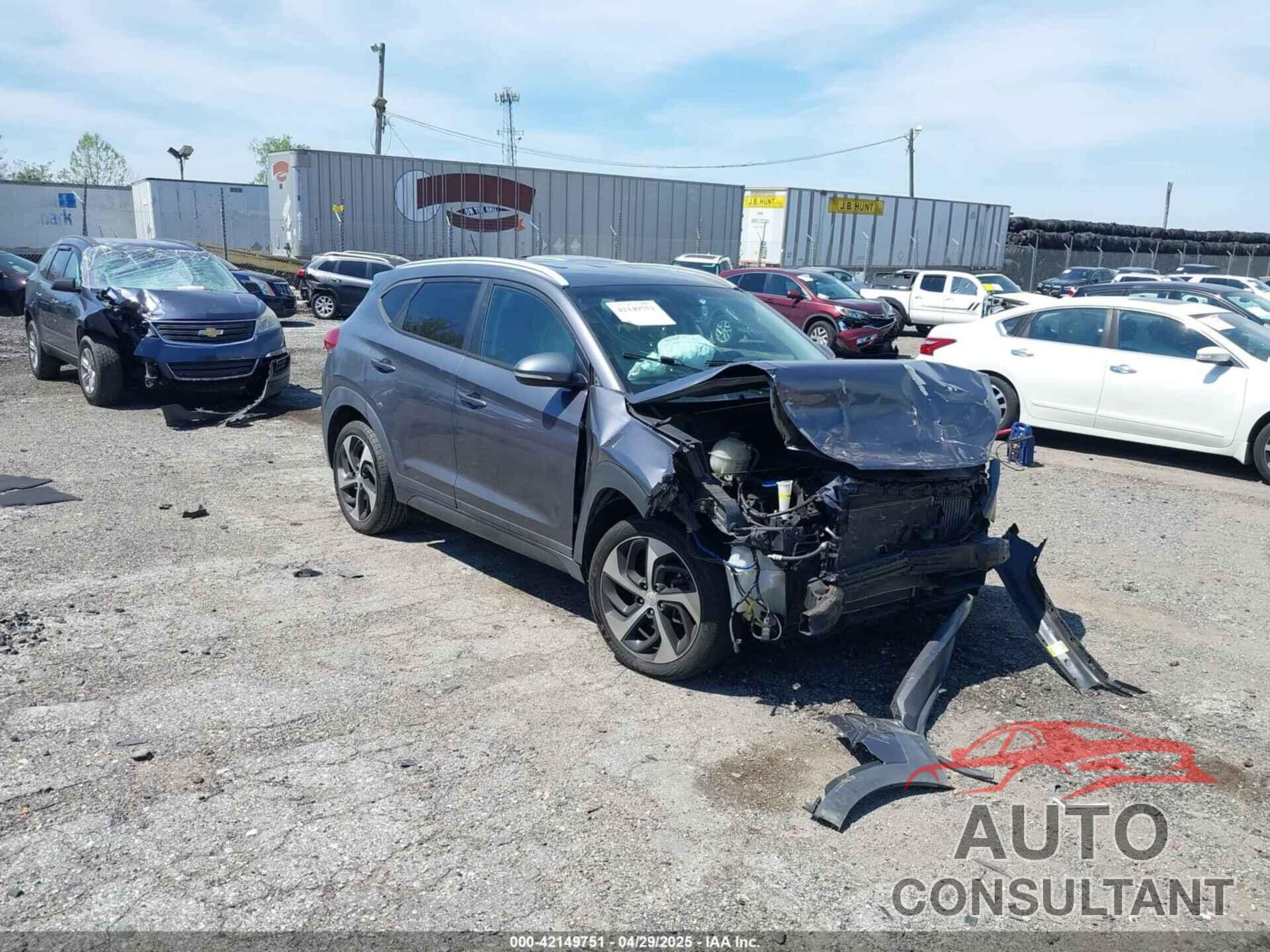 HYUNDAI TUCSON 2016 - KM8J3CA28GU126098