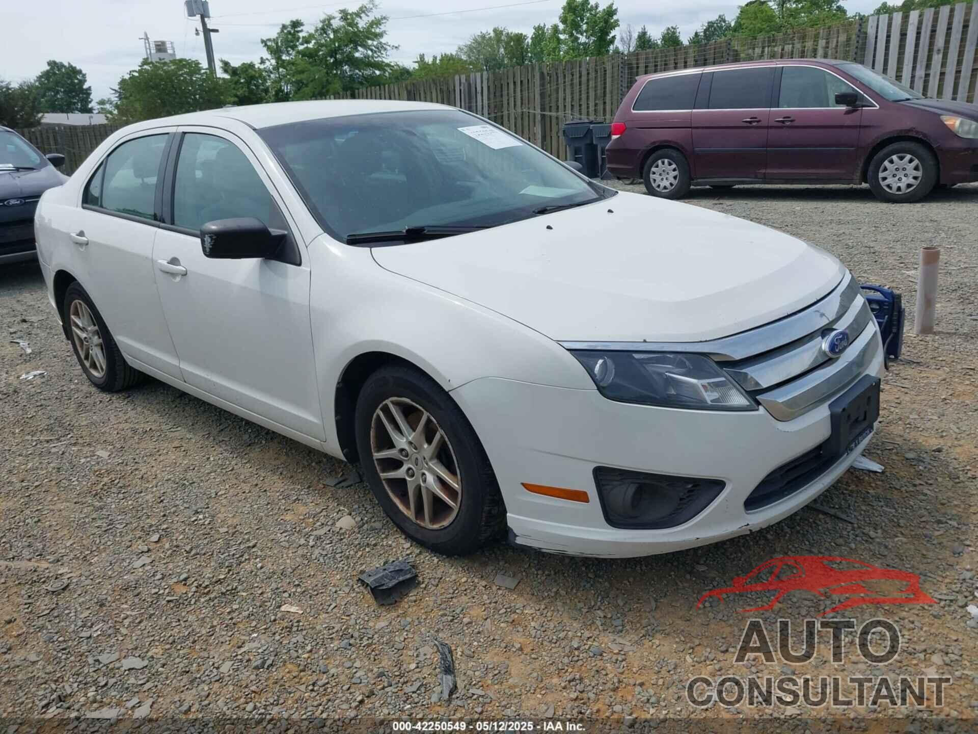FORD FUSION 2011 - 3FAHP0GA4BR268362