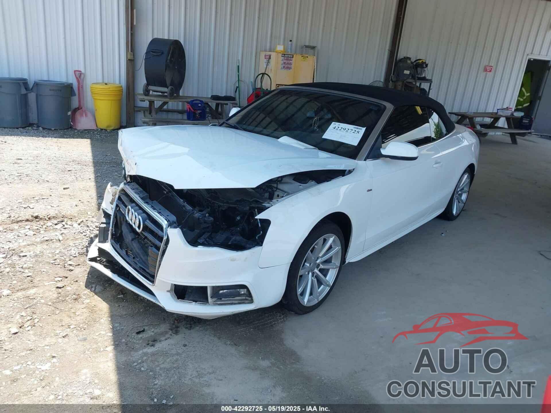 AUDI A5 2016 - WAUM2AFH6GN001923