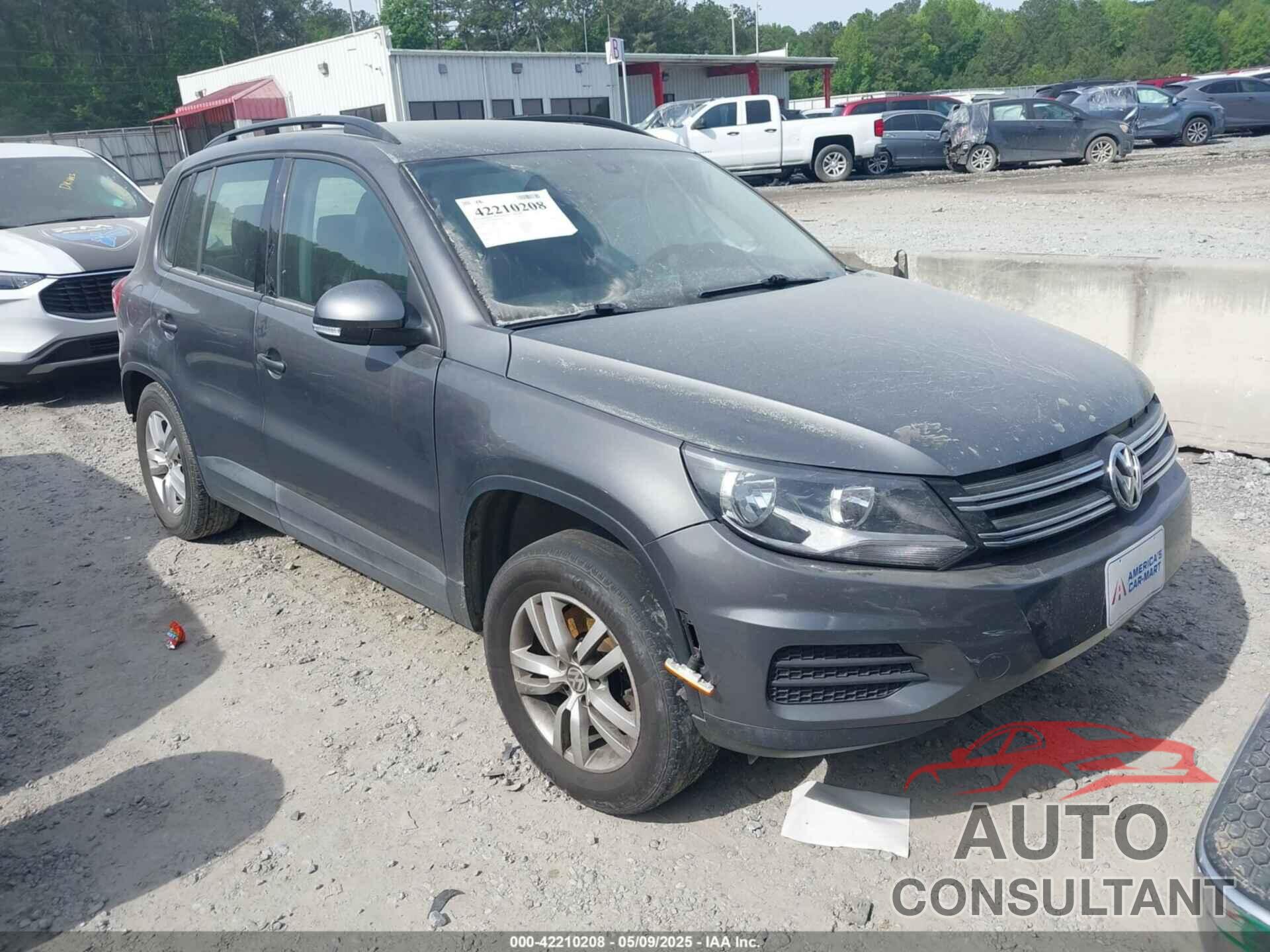 VOLKSWAGEN TIGUAN 2016 - WVGAV7AX9GW511221