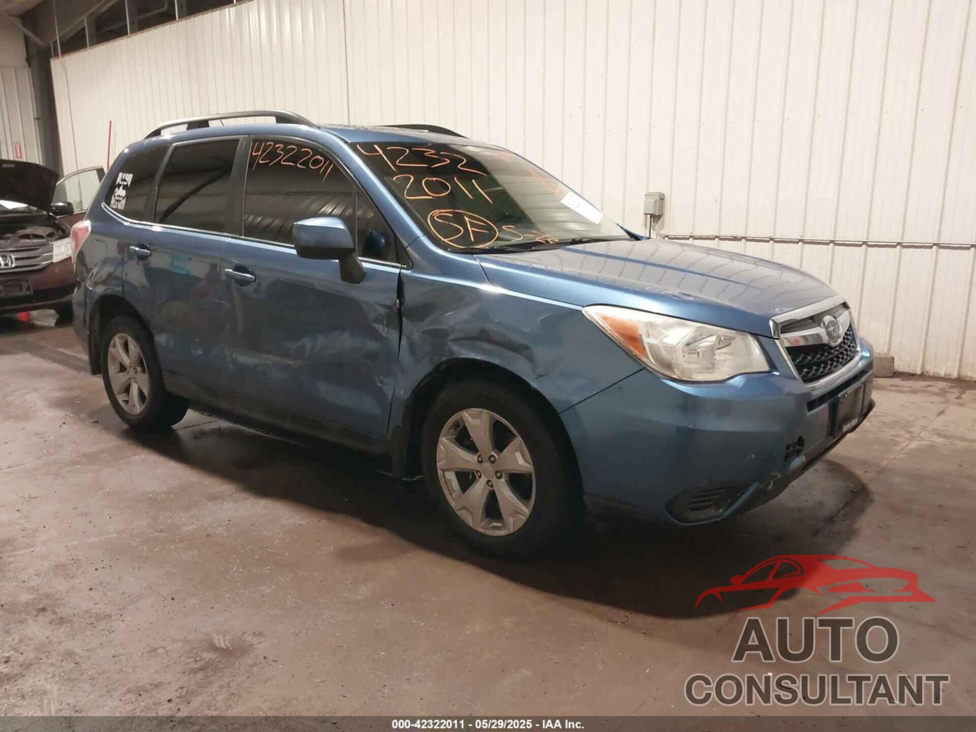 SUBARU FORESTER 2015 - JF2SJADC9FH406127