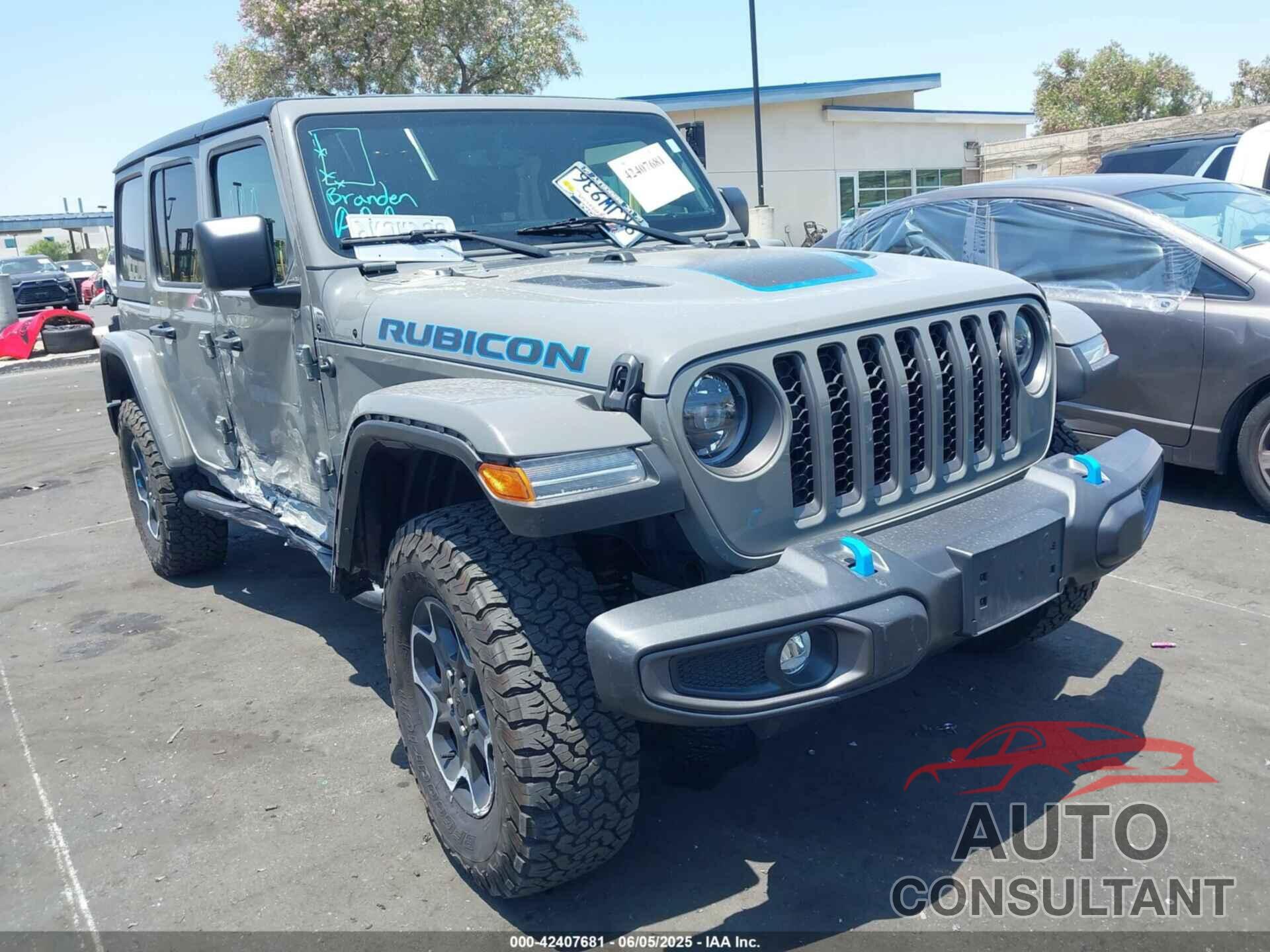 JEEP WRANGLER 4XE 2023 - 1C4JJXR64PW700323
