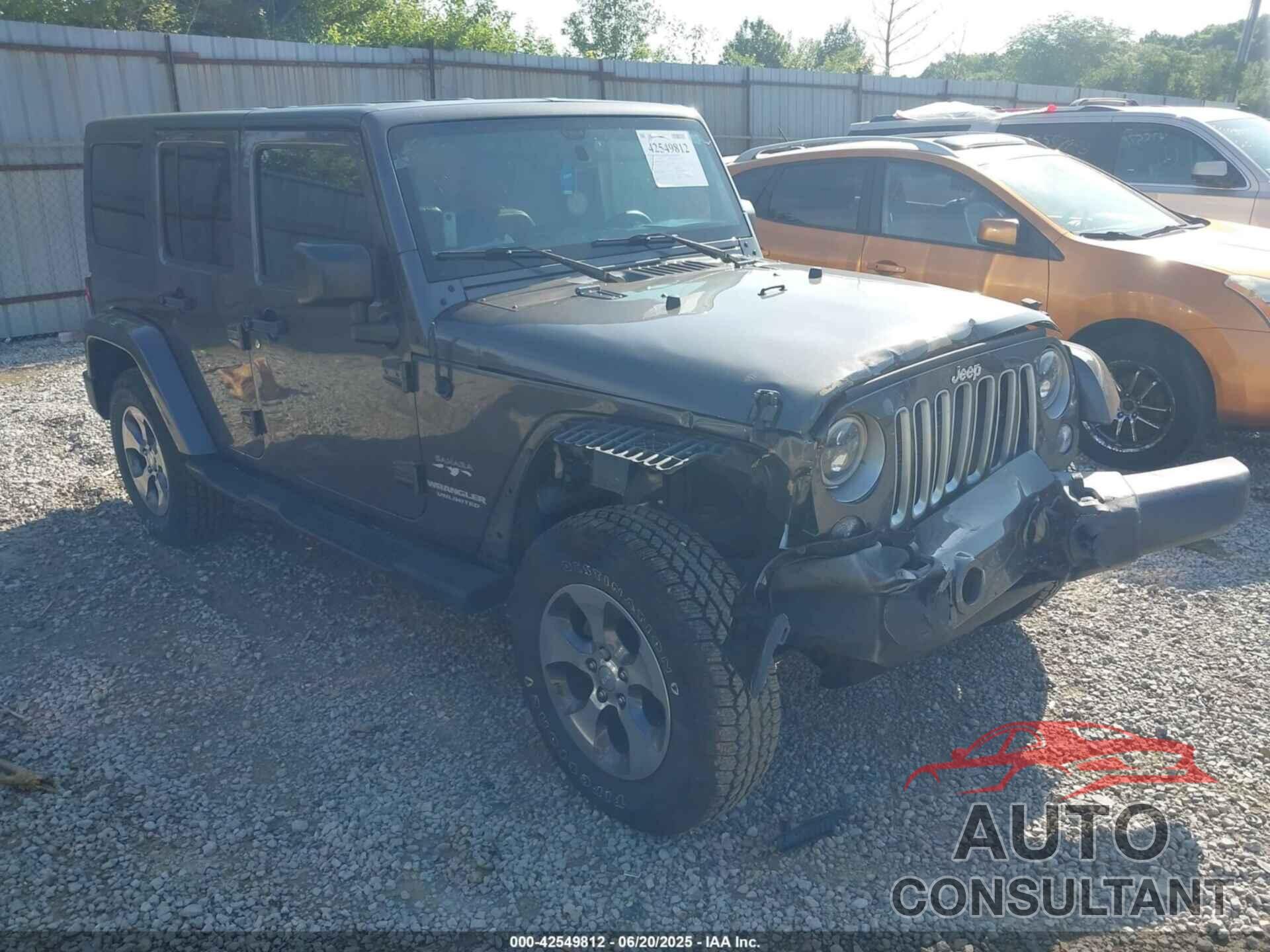 JEEP WRANGLER UNLIMITED 2016 - 1C4BJWEG0GL249146