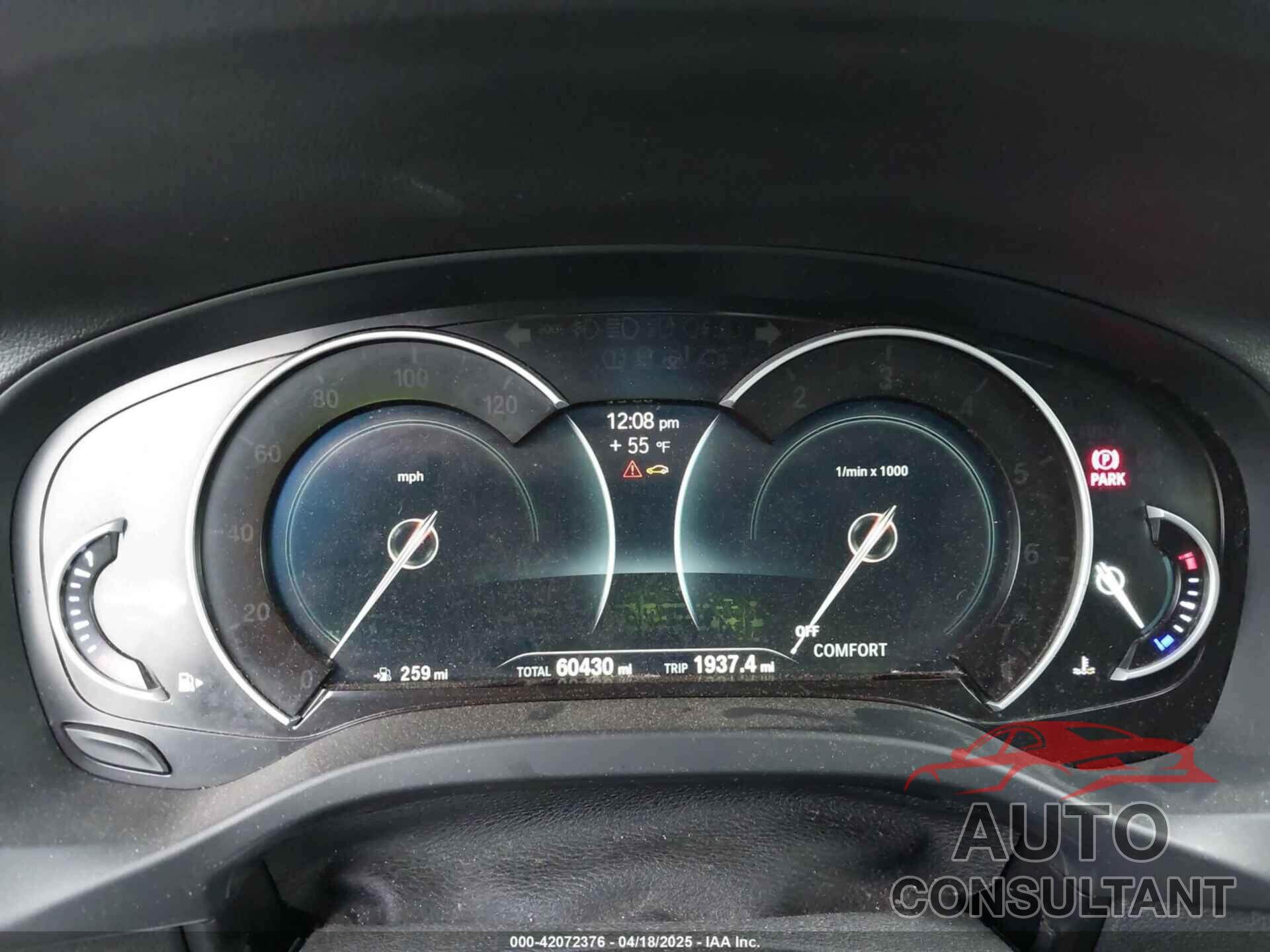 BMW X3 2019 - 5UXTR9C54KLD94460