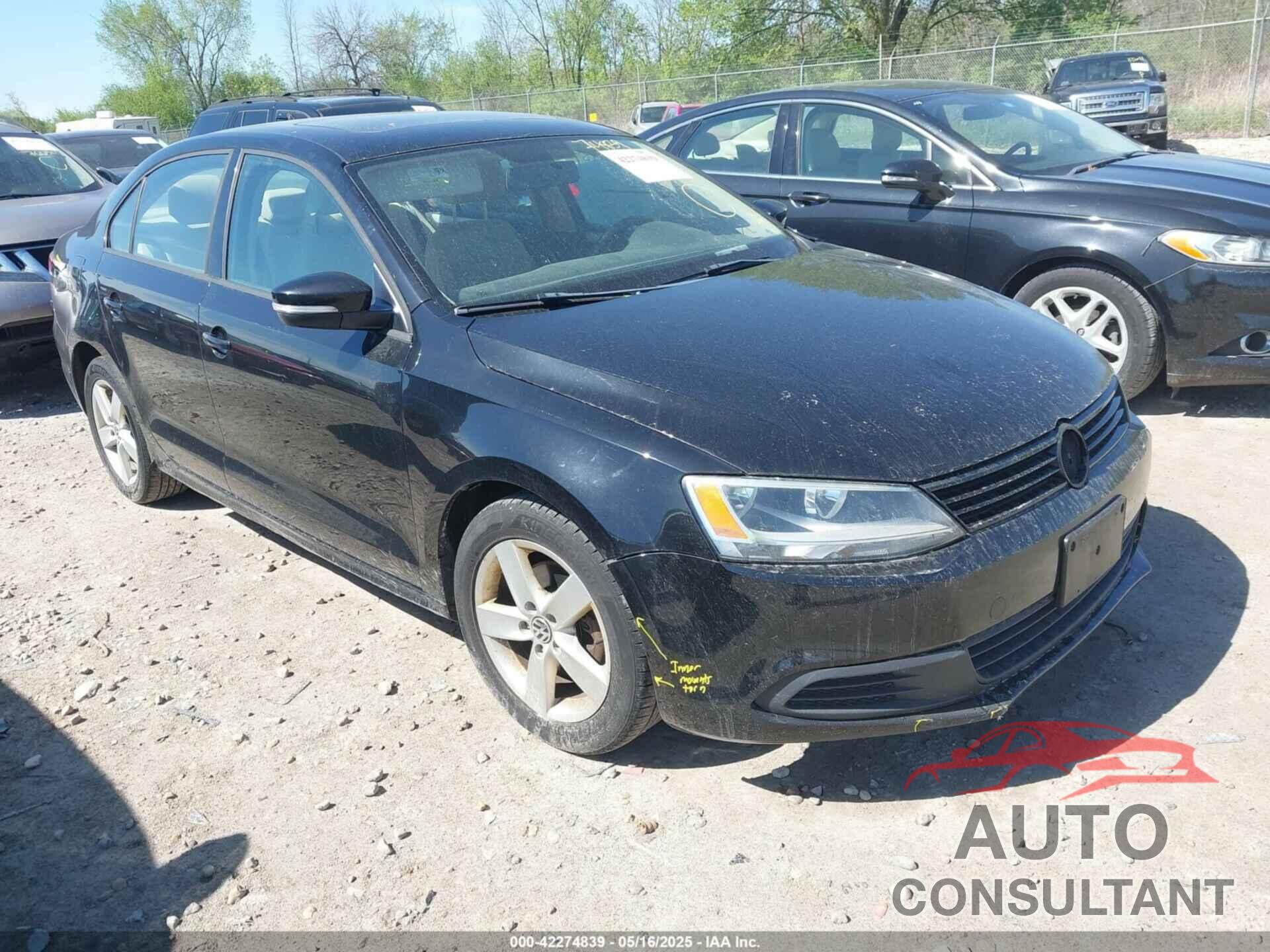 VOLKSWAGEN JETTA 2012 - 3VWLL7AJ7CM400382
