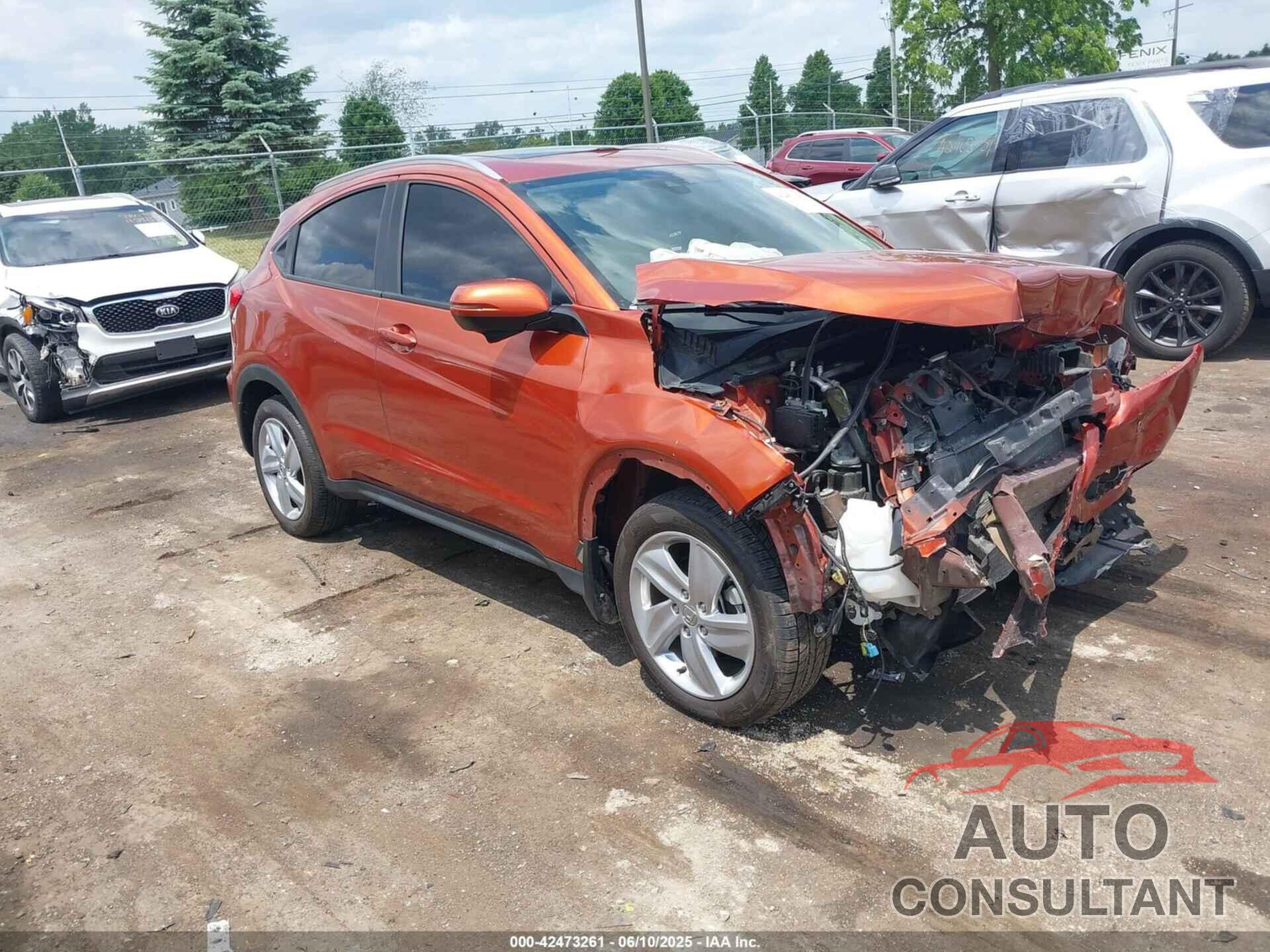 HONDA HR-V 2019 - 3CZRU6H58KM701202