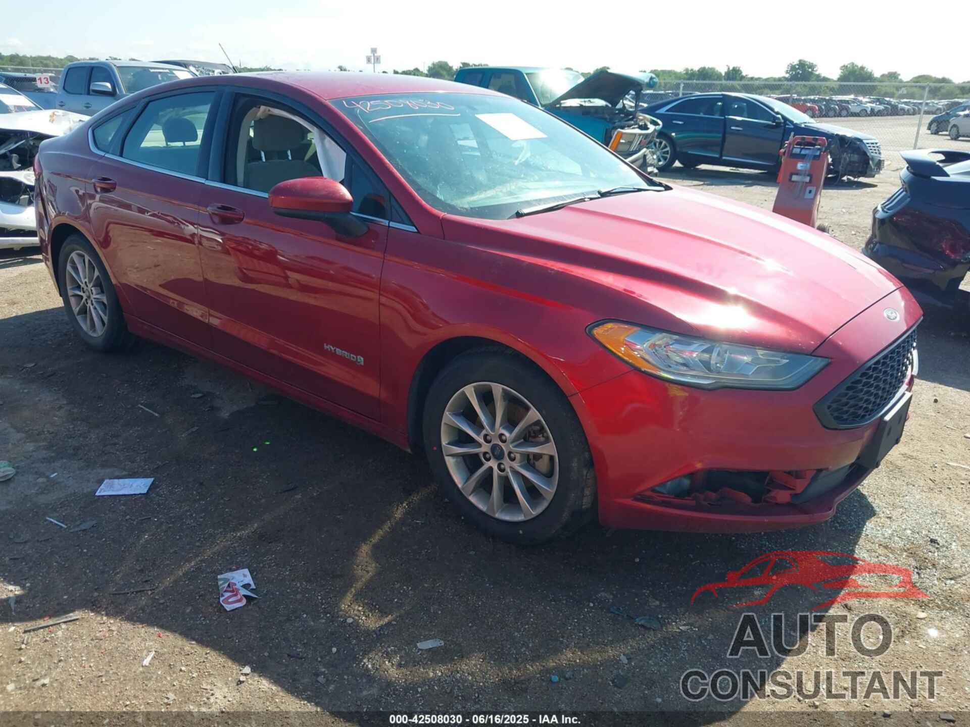 FORD FUSION HYBRID 2017 - 3FA6P0LU5HR349614