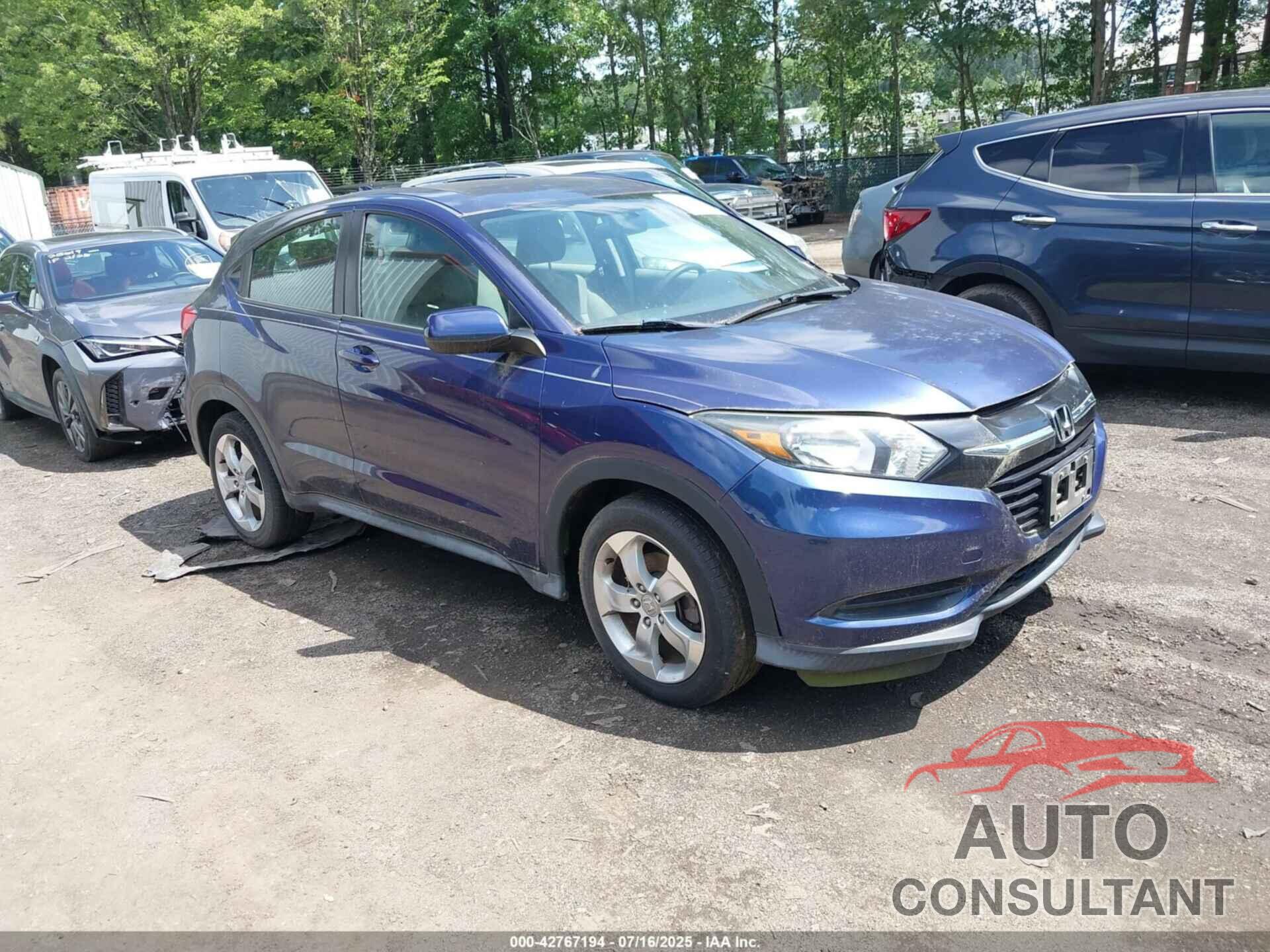 HONDA HR-V 2016 - 3CZRU5H32GM730291
