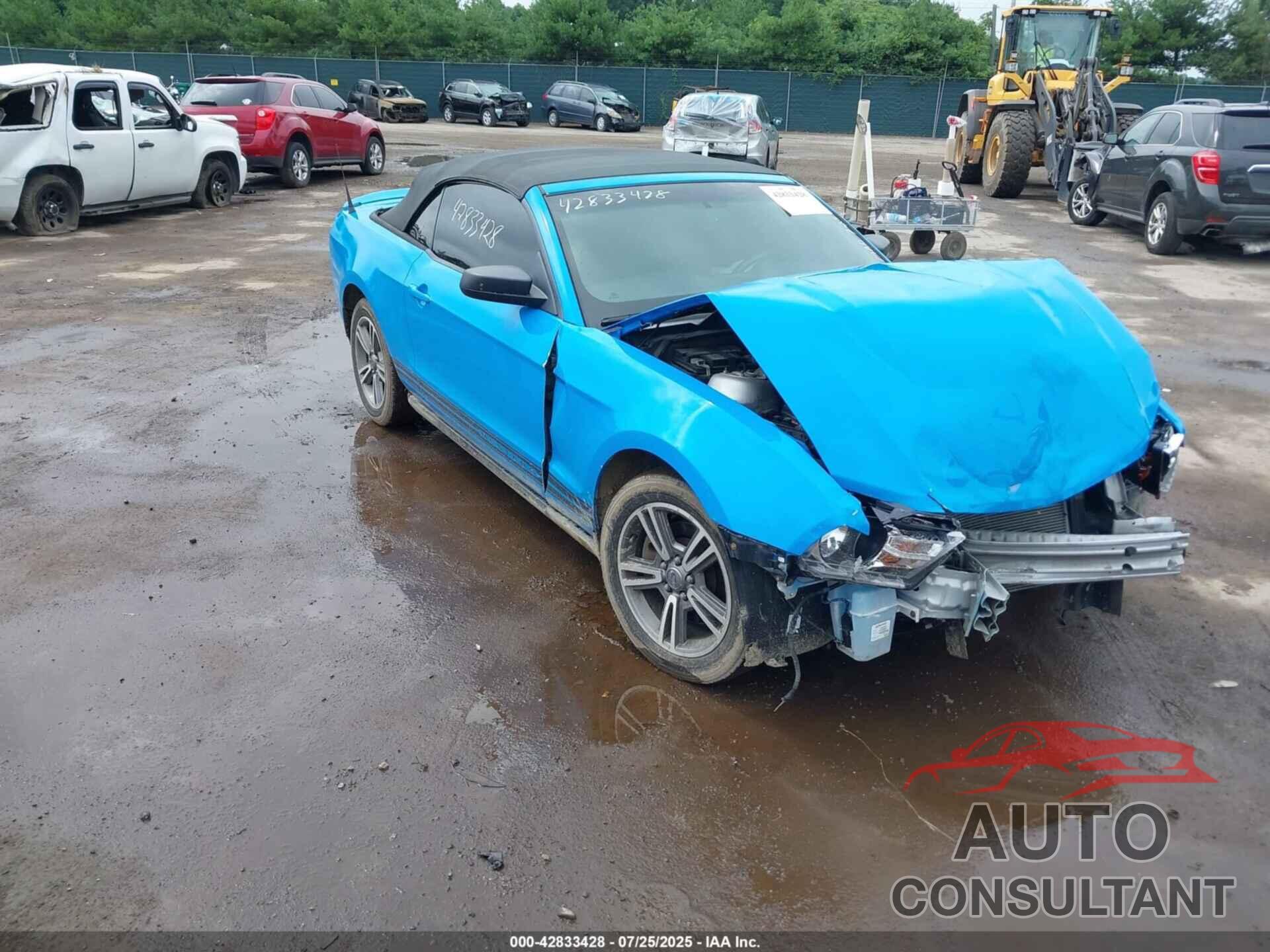 FORD MUSTANG 2012 - 1ZVBP8EMXC5279587