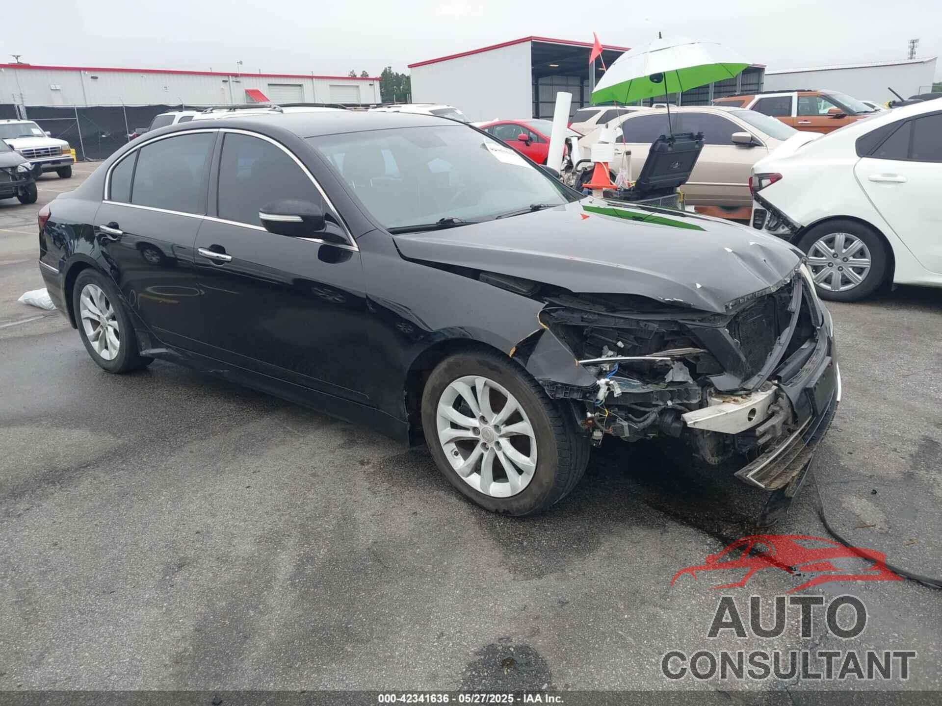 HYUNDAI GENESIS 2013 - KMHGC4DD8DU256567