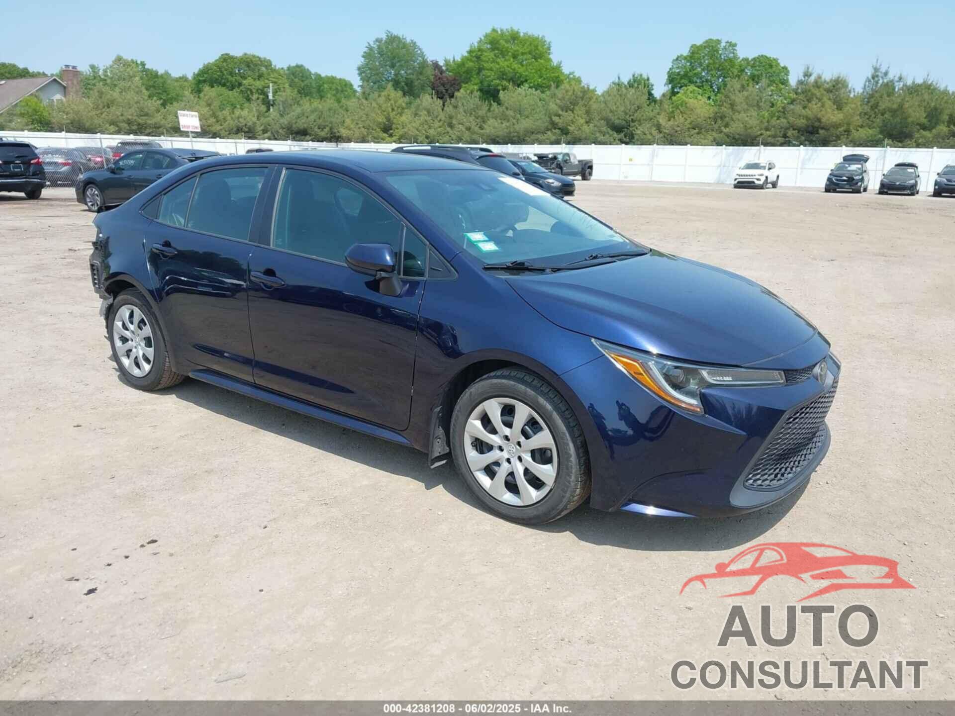 TOYOTA COROLLA 2020 - 5YFEPRAE9LP034528