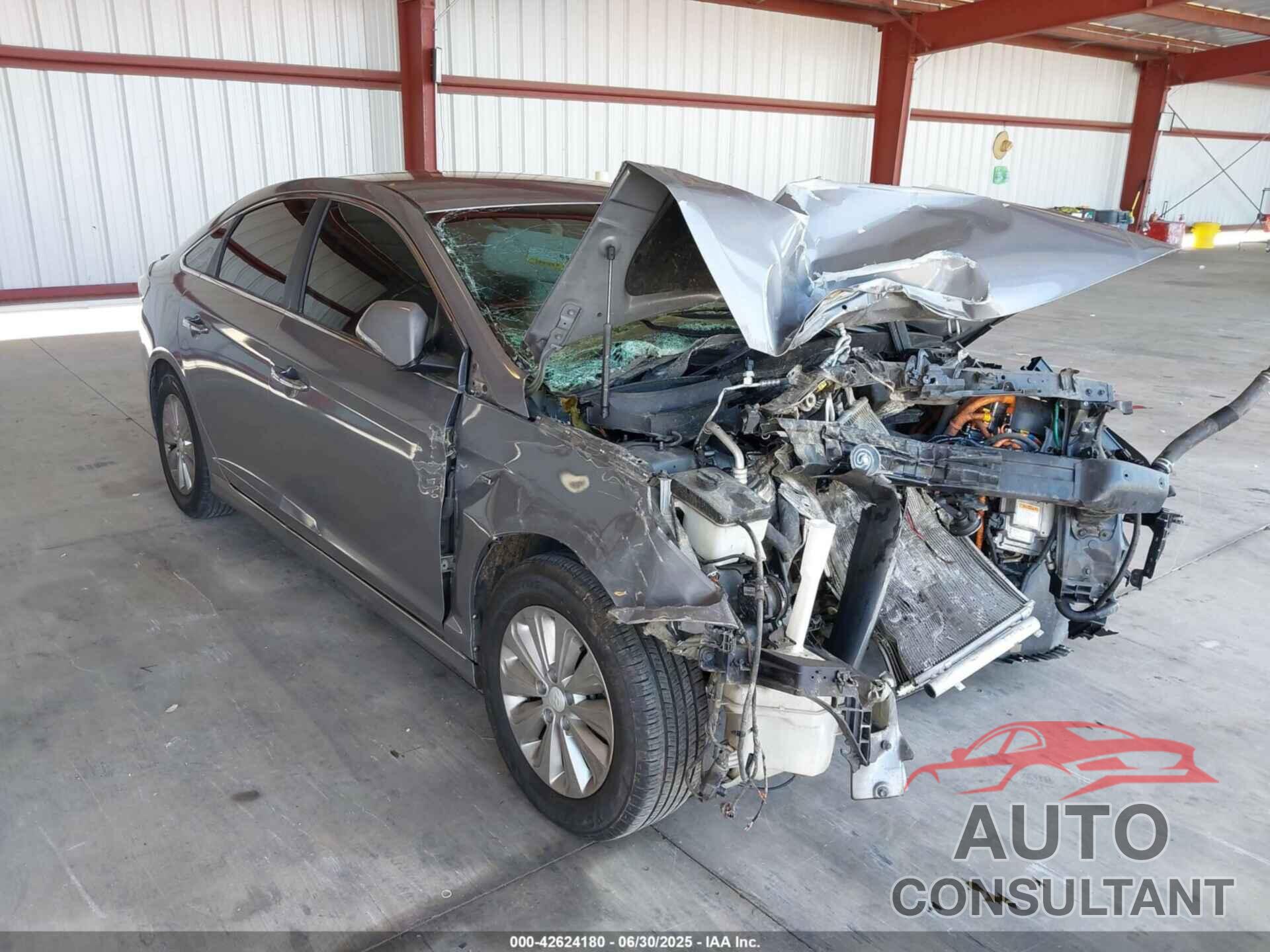 HYUNDAI SONATA HYBRID 2017 - KMHE24L35HA063805