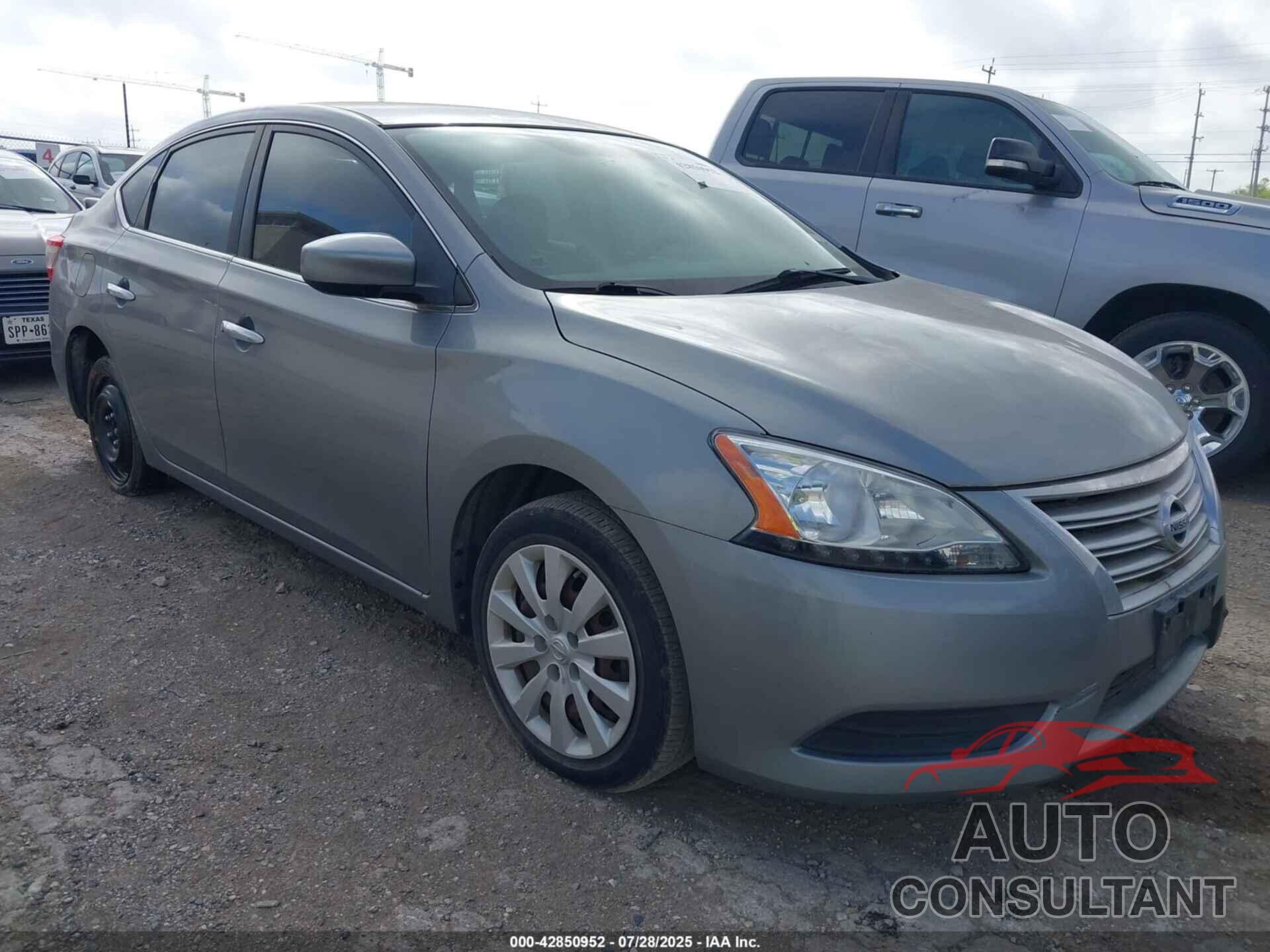 NISSAN SENTRA 2013 - 3N1AB7AP0DL742736