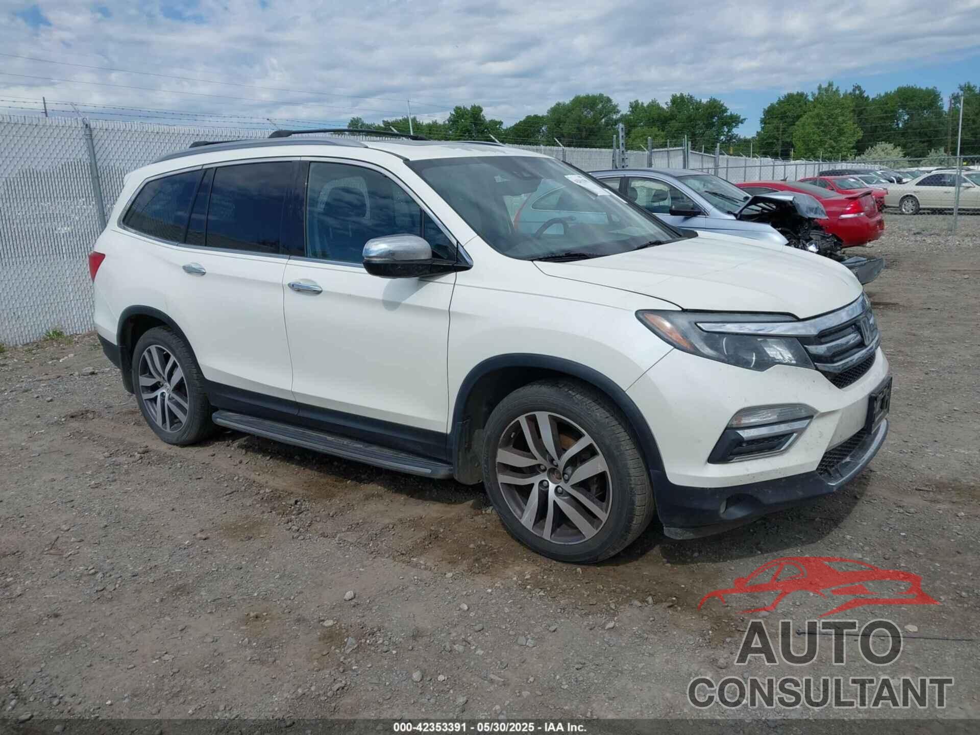 HONDA PILOT 2016 - 5FNYF6H90GB505894