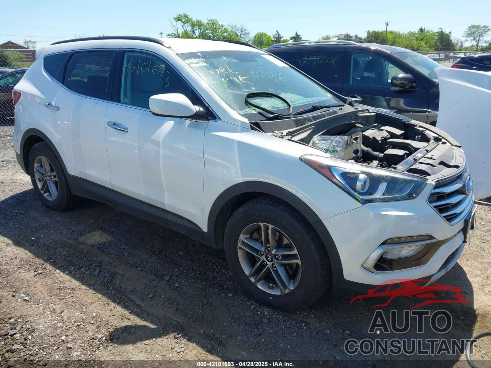 HYUNDAI SANTA FE SPORT 2017 - 5NMZUDLB9HH037110