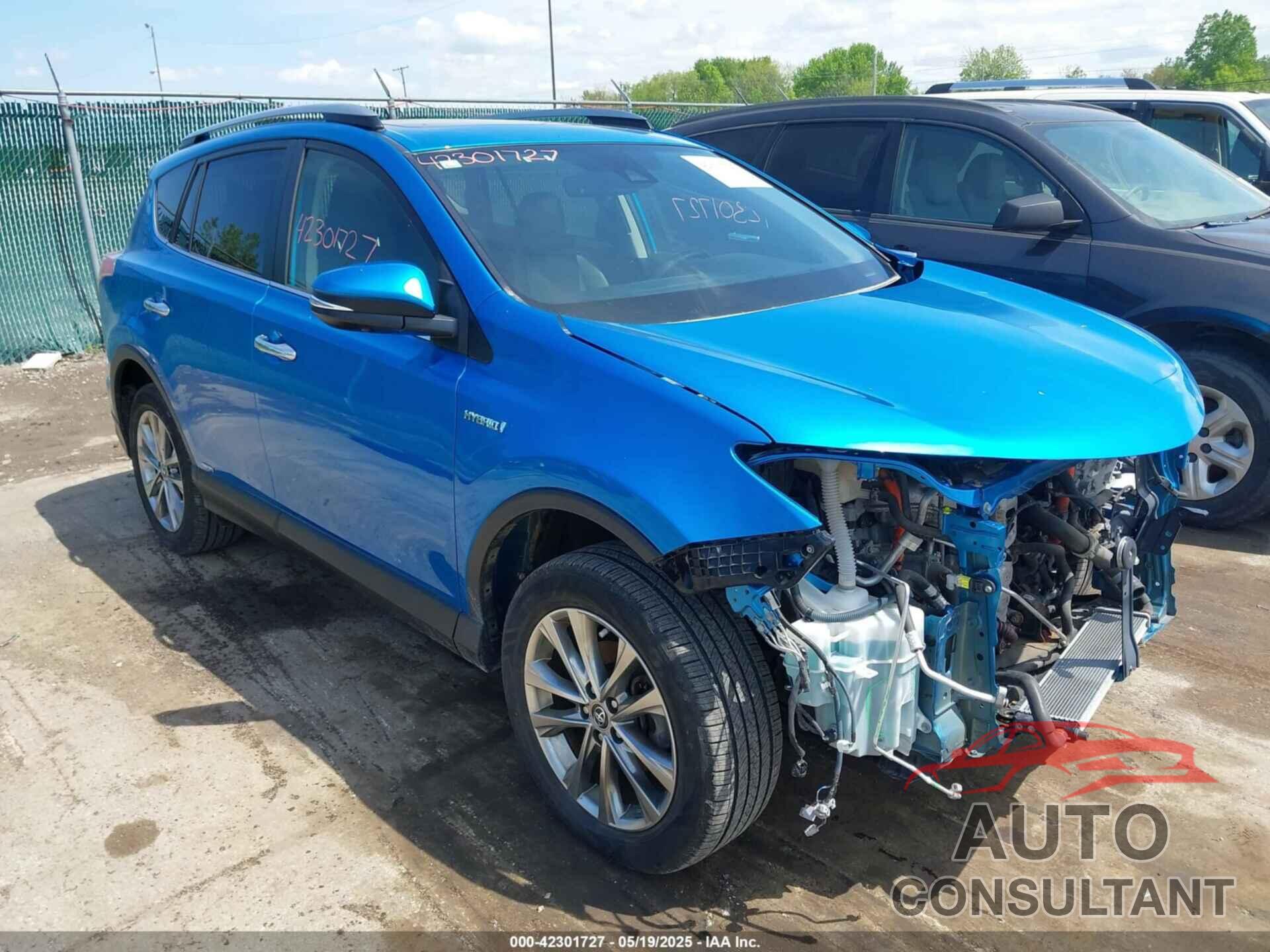 TOYOTA RAV4 HYBRID 2017 - JTMDJREV1HD118313