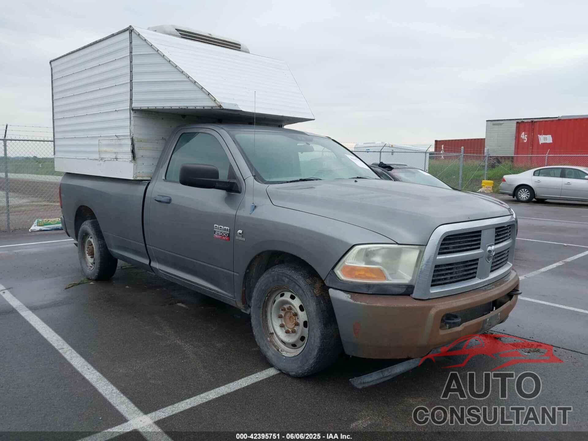 DODGE RAM 2500 2010 - 3D7LP2ELXAG150871