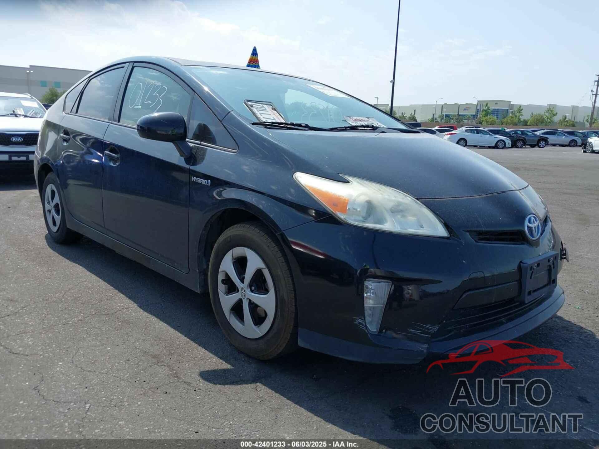 TOYOTA PRIUS 2013 - JTDKN3DU0D1692303