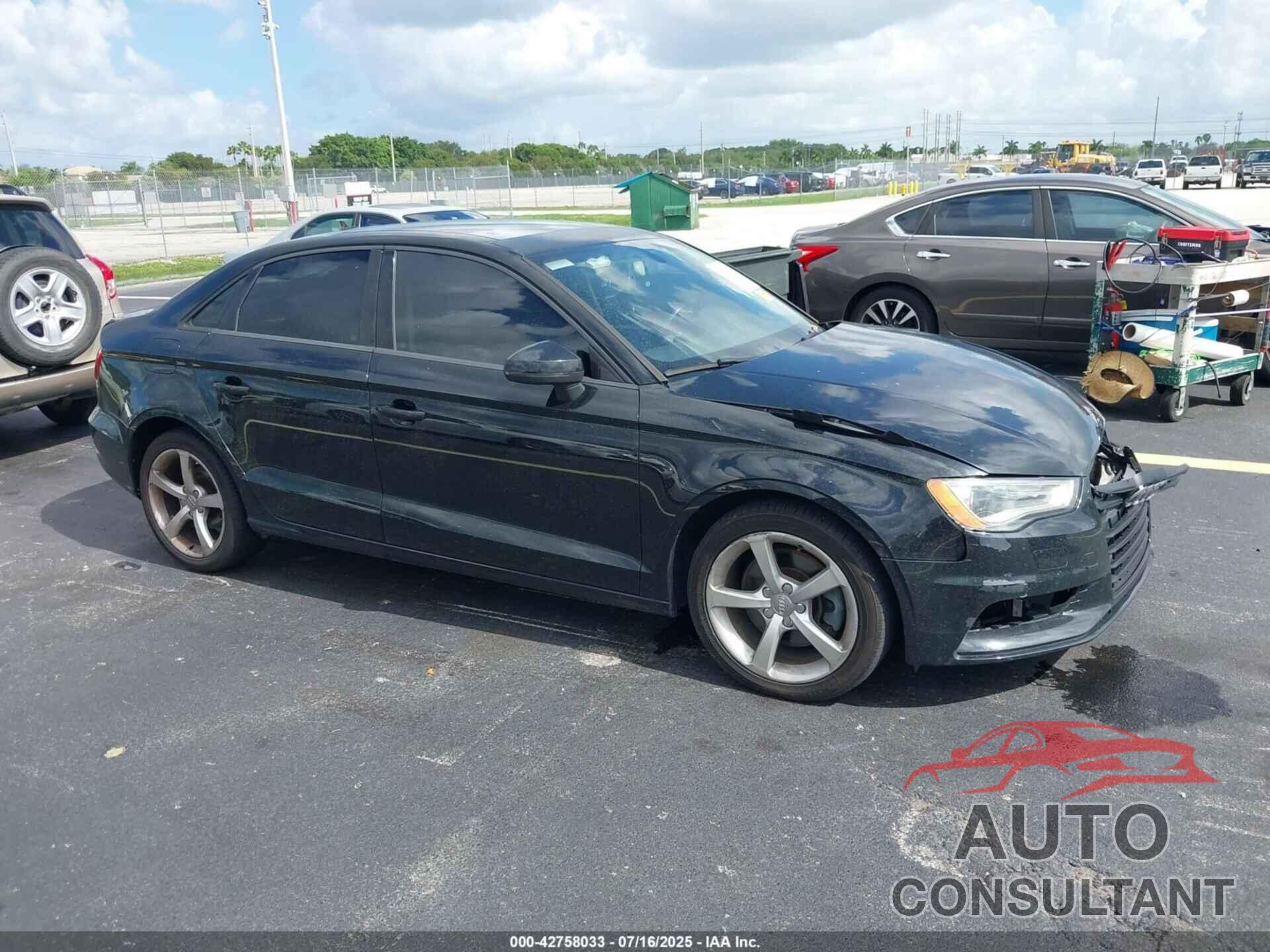 AUDI A3 2015 - WAUACGFF4F1012782