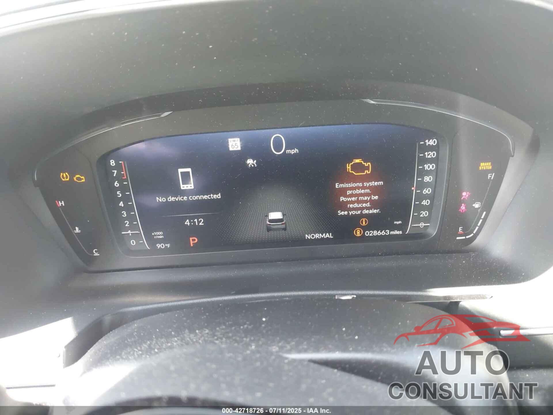 HONDA PILOT 2023 - 5FNYG1H8XPB040628