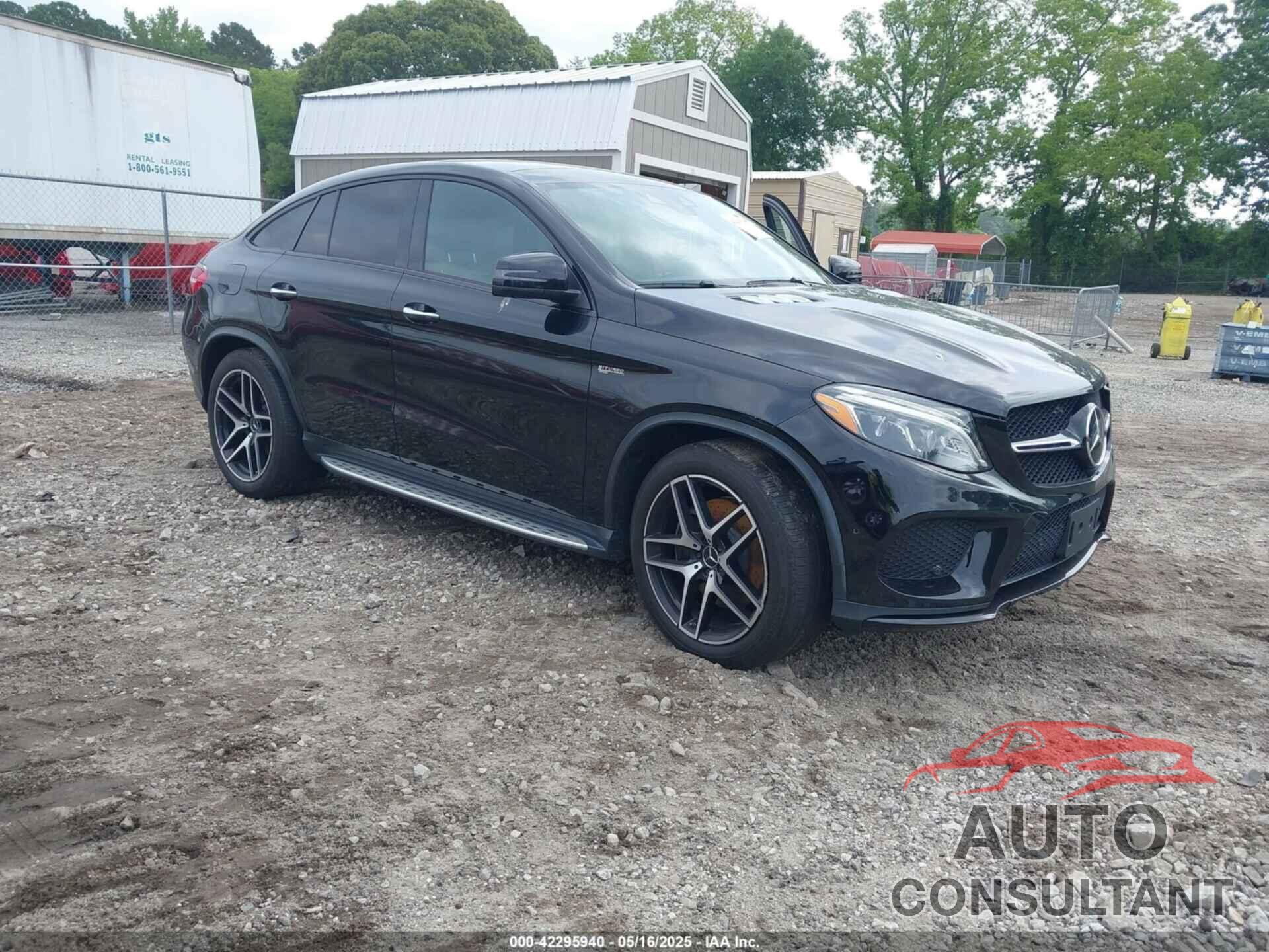 MERCEDES-BENZ AMG GLE 43 COUPE 2019 - 4JGED6EB5KA139718