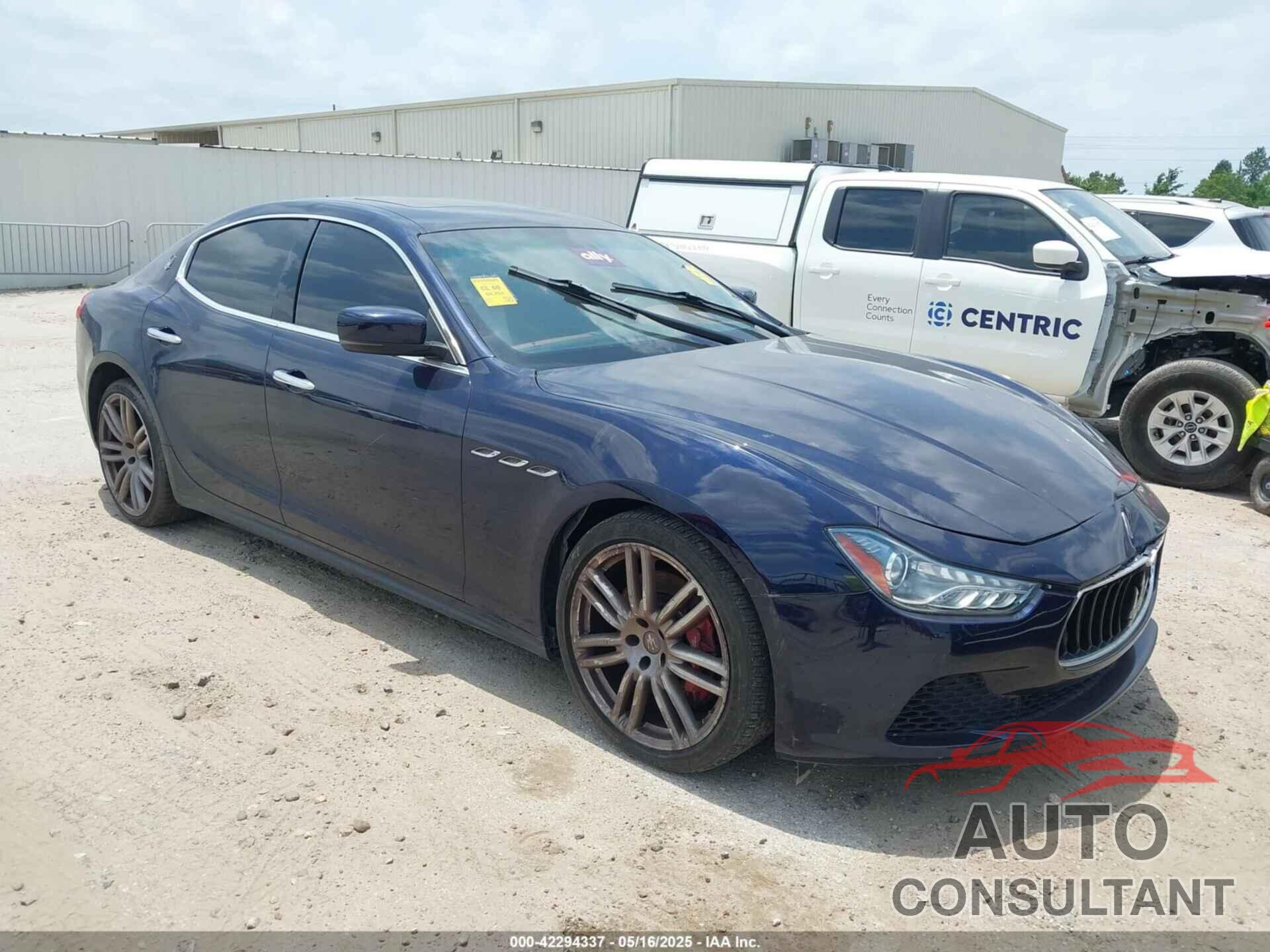 MASERATI GHIBLI 2016 - ZAM57RTA4G1178696