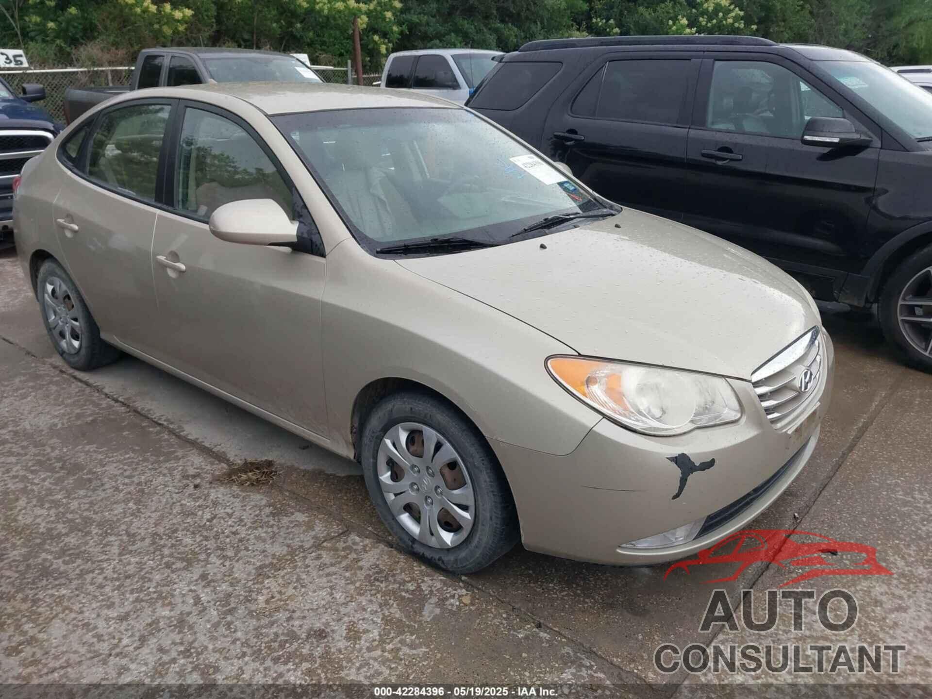 HYUNDAI ELANTRA 2010 - KMHDU4AD9AU909858