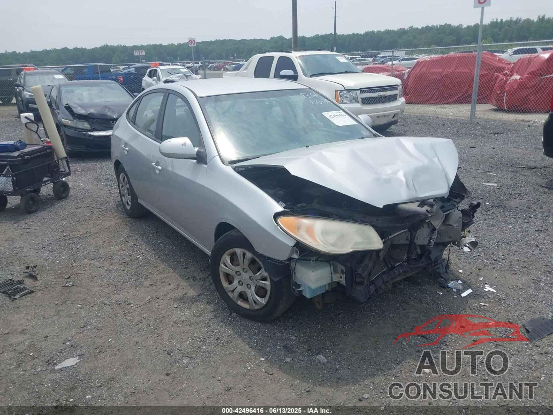 HYUNDAI ELANTRA 2009 - KMHDU46D79U806362