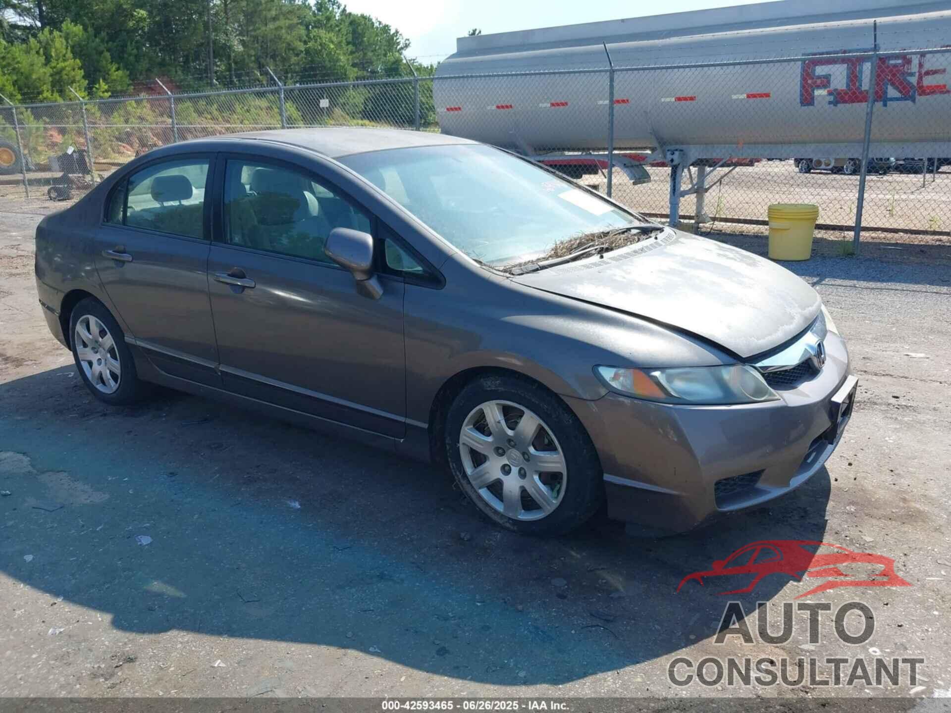 HONDA CIVIC 2010 - 2HGFA1F54AH576172