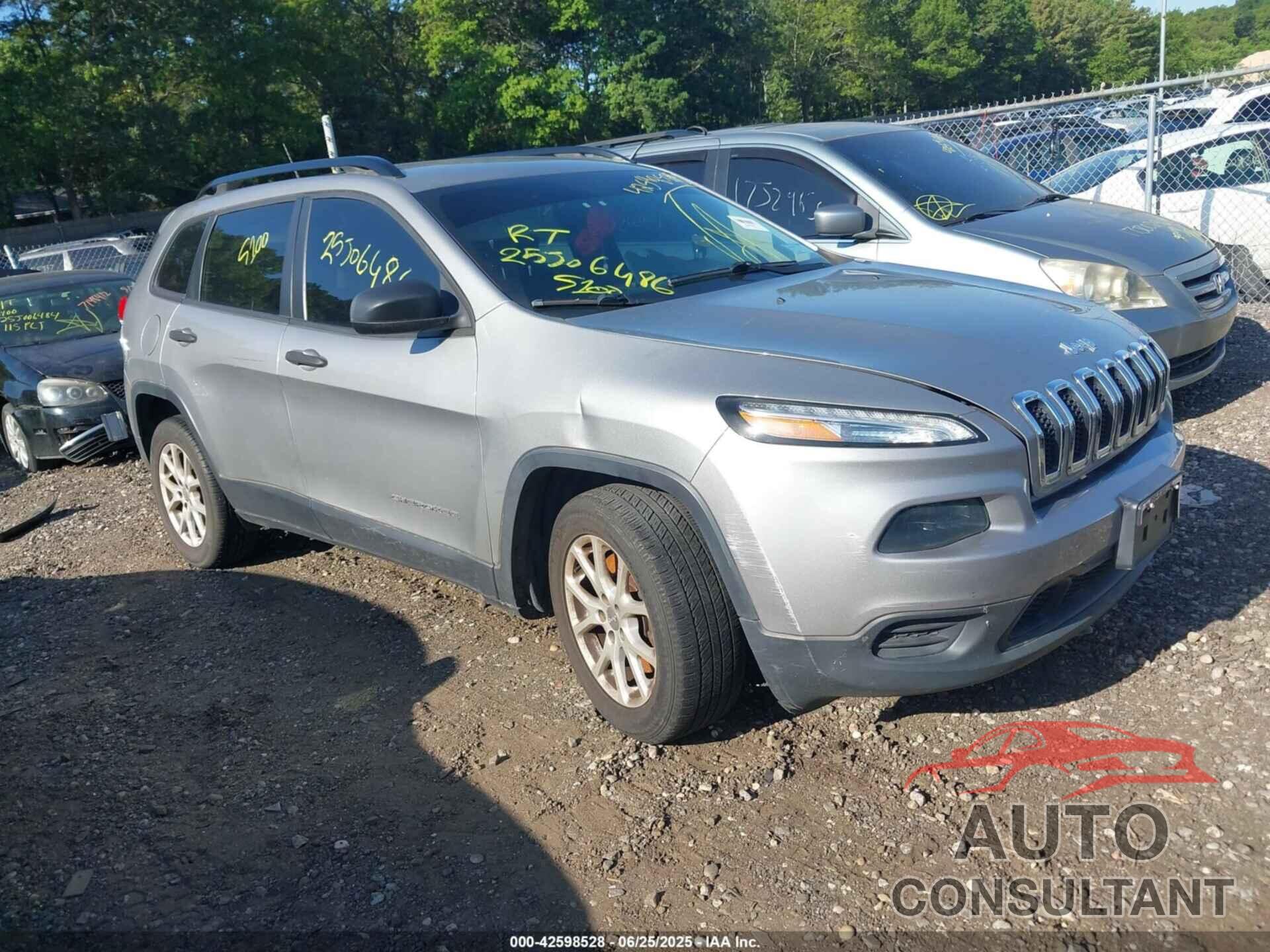 JEEP CHEROKEE 2016 - 1C4PJLAB0GW272956