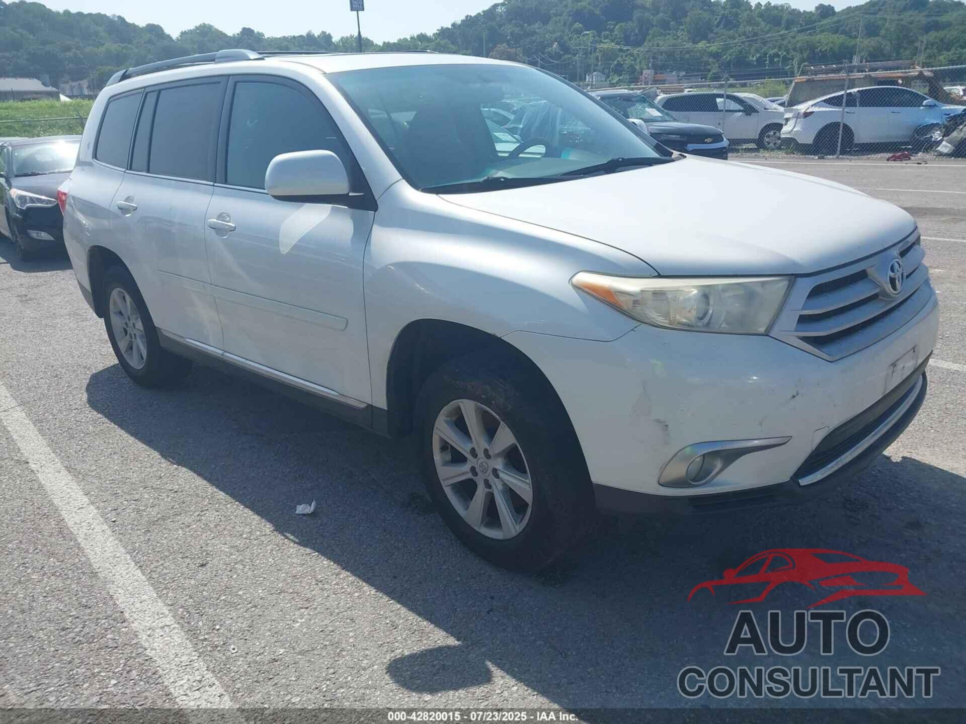 TOYOTA HIGHLANDER 2011 - 5TDBK3EH0BS076238