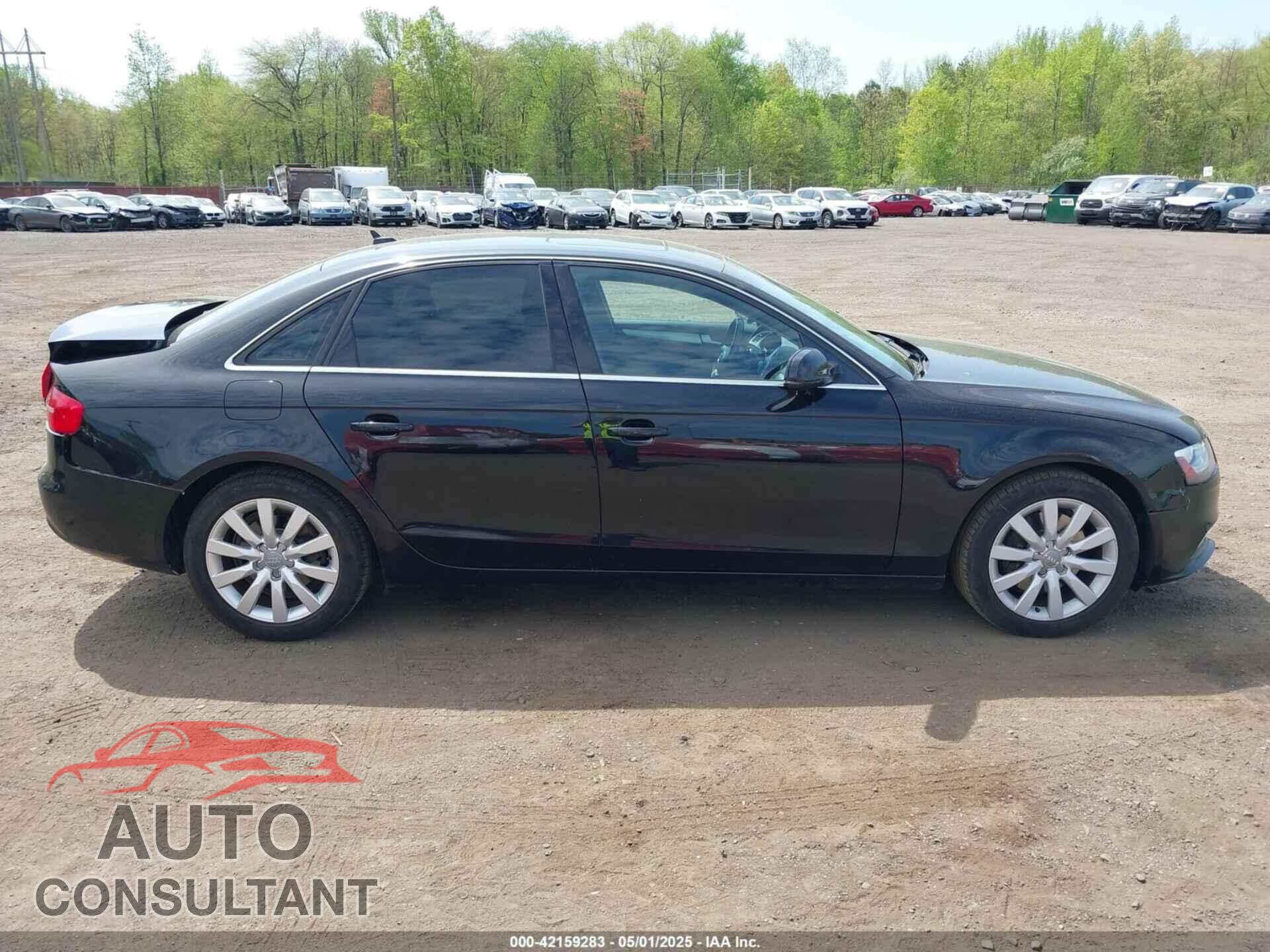 AUDI A4 2013 - WAUBFAFLXDA157949