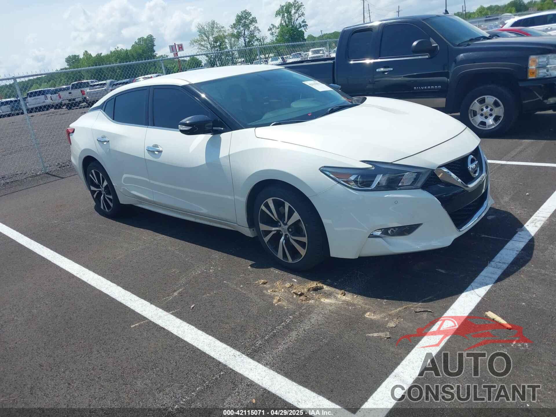 NISSAN MAXIMA 2018 - 1N4AA6AP8JC375978