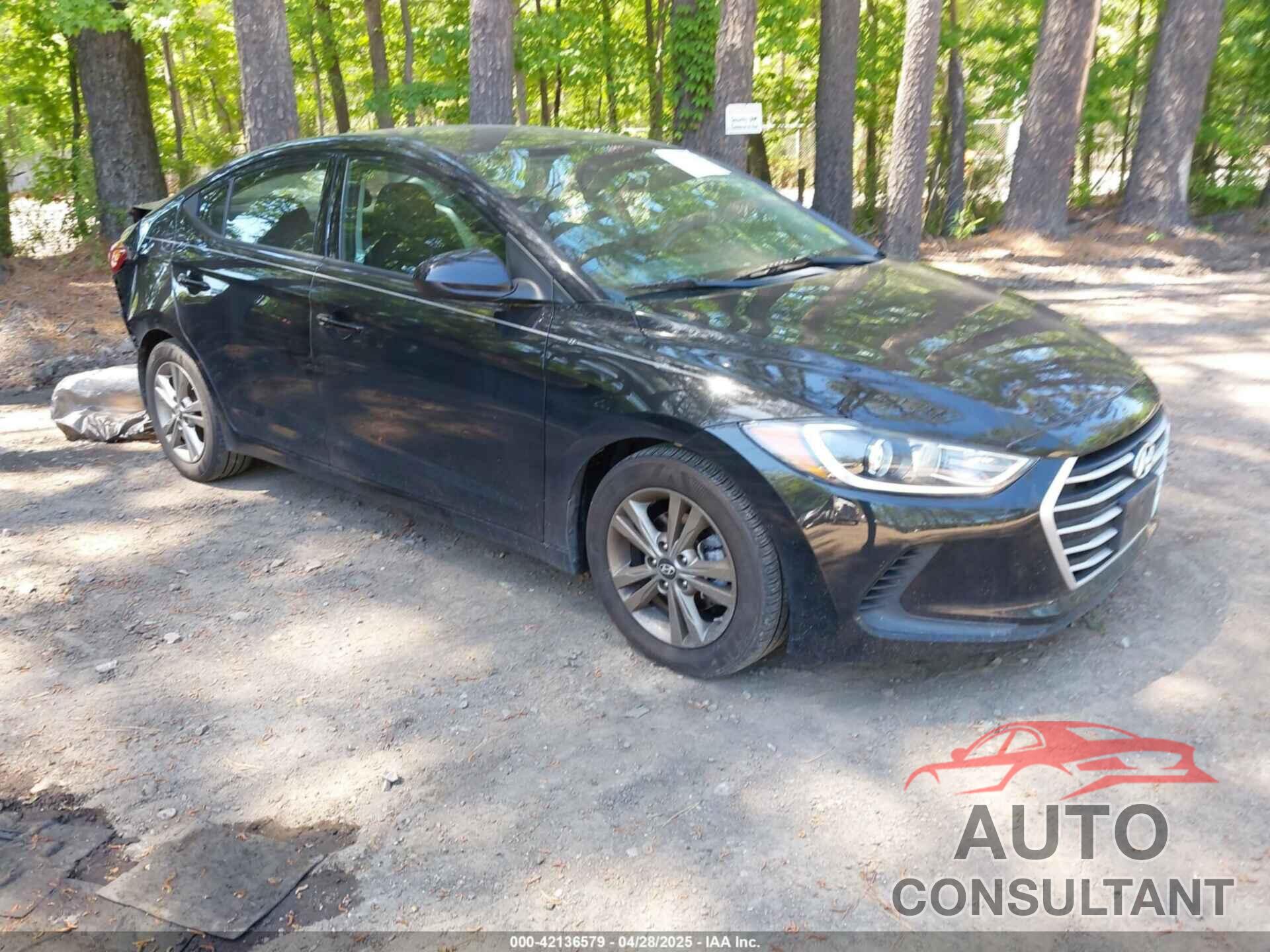 HYUNDAI ELANTRA 2018 - 5NPD84LFXJH358504
