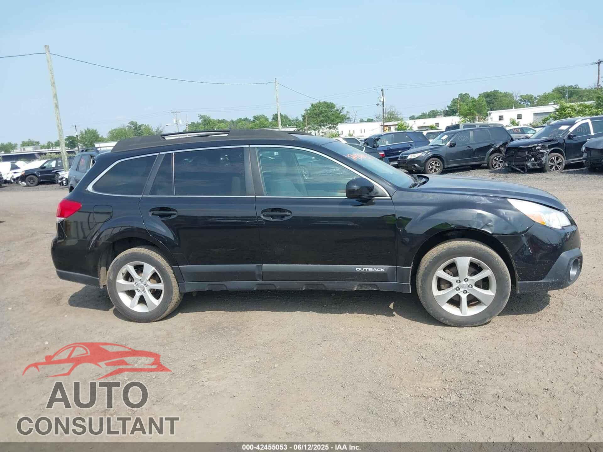 SUBARU OUTBACK 2013 - 4S4BRBLC2D3225472